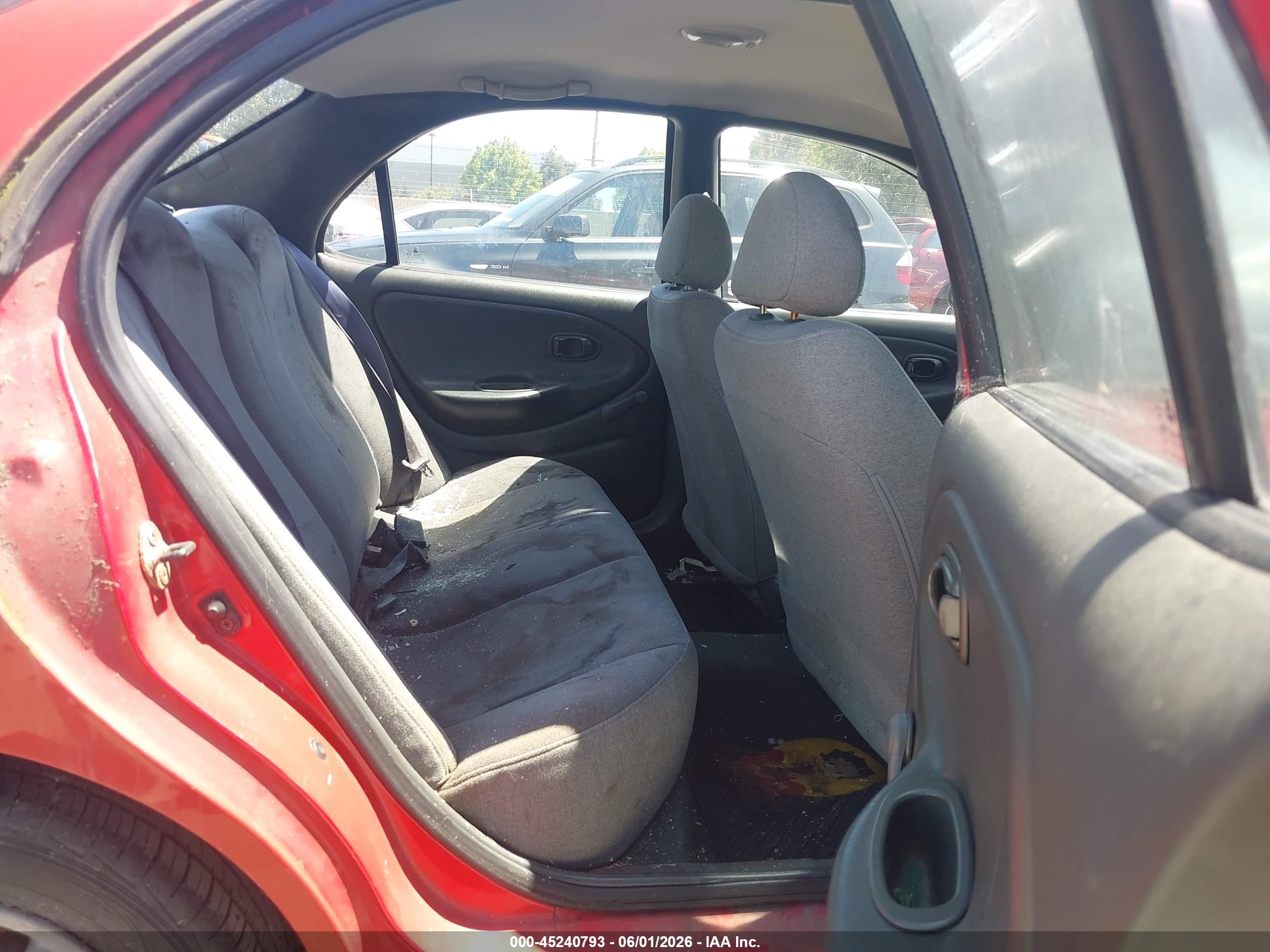 1997 Hyundai Elantra   Красный vin: KMHJF24M1VU592810
