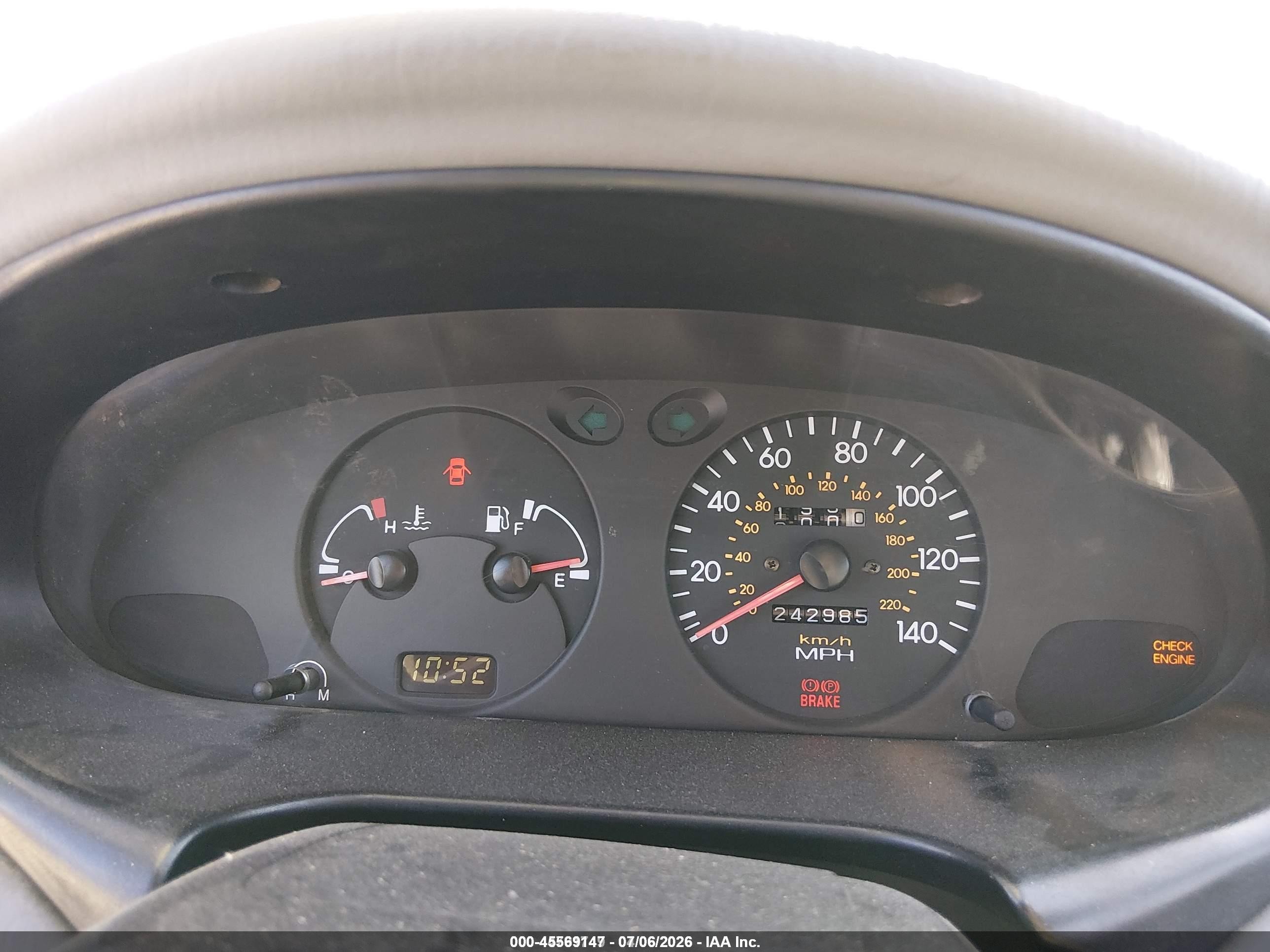 1999 Hyundai Elantra Gl Brown vin: KMHJF25F8XU781585