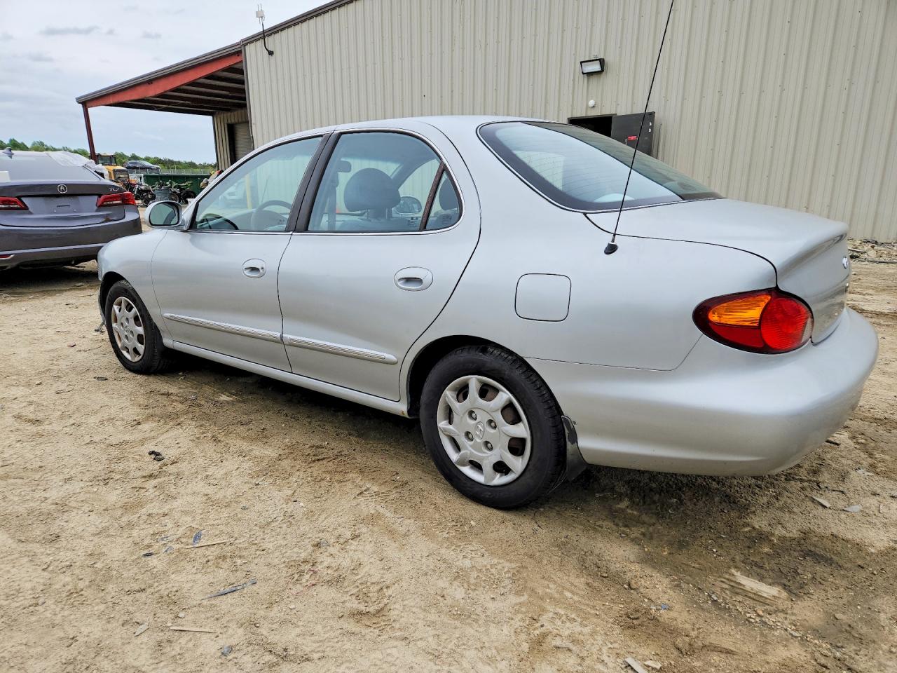 2000 Hyundai Elantra Gls Silver vin: KMHJF35F7YU005228