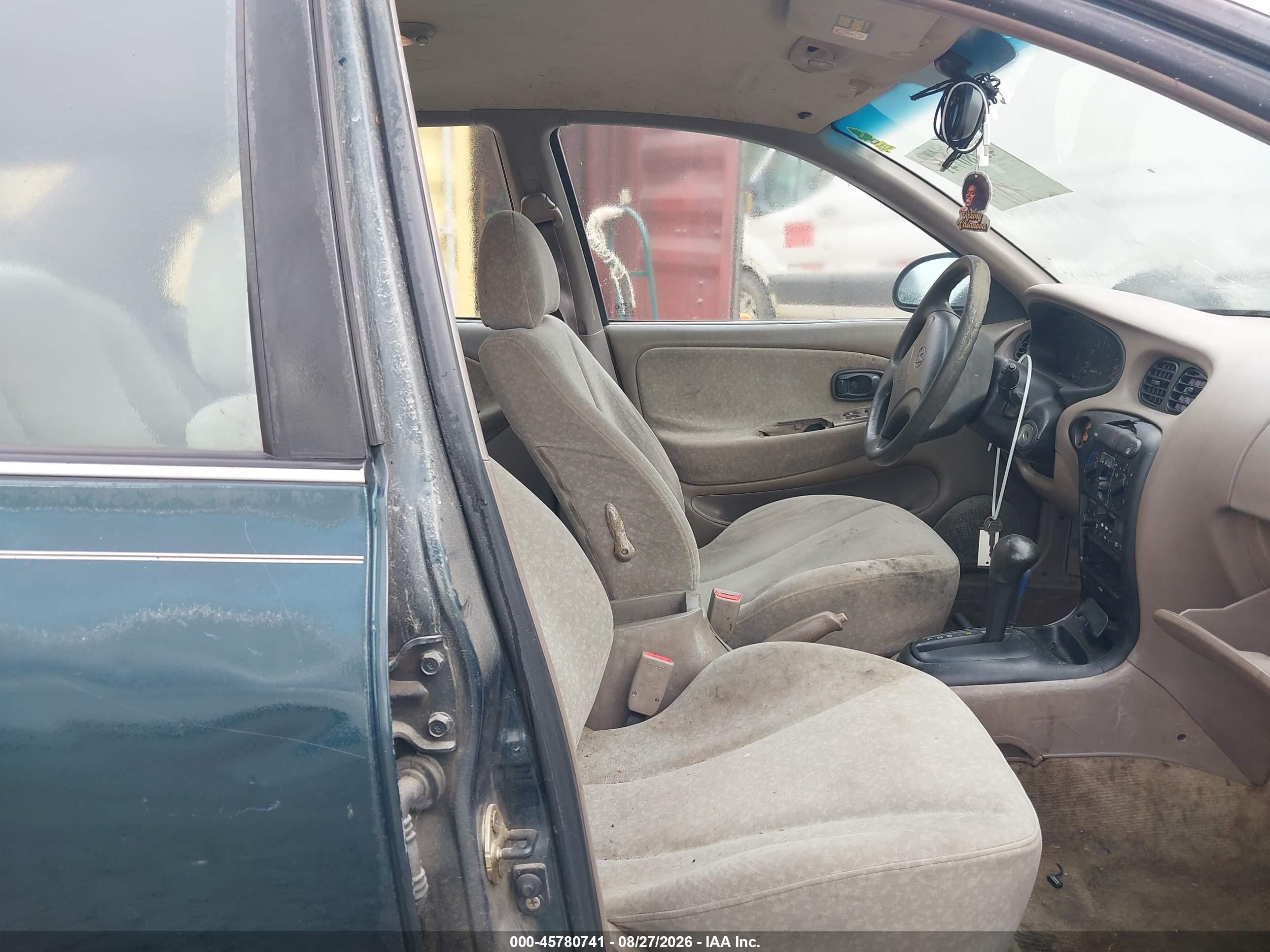 2000 Hyundai Elantra Gls Green vin: KMHJF35F9YU954814