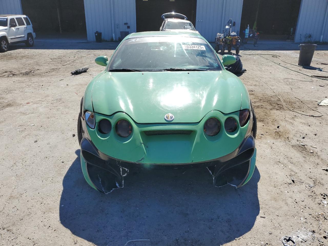 2001 Hyundai Tiburon Green vin: KMHJG25F51U231104