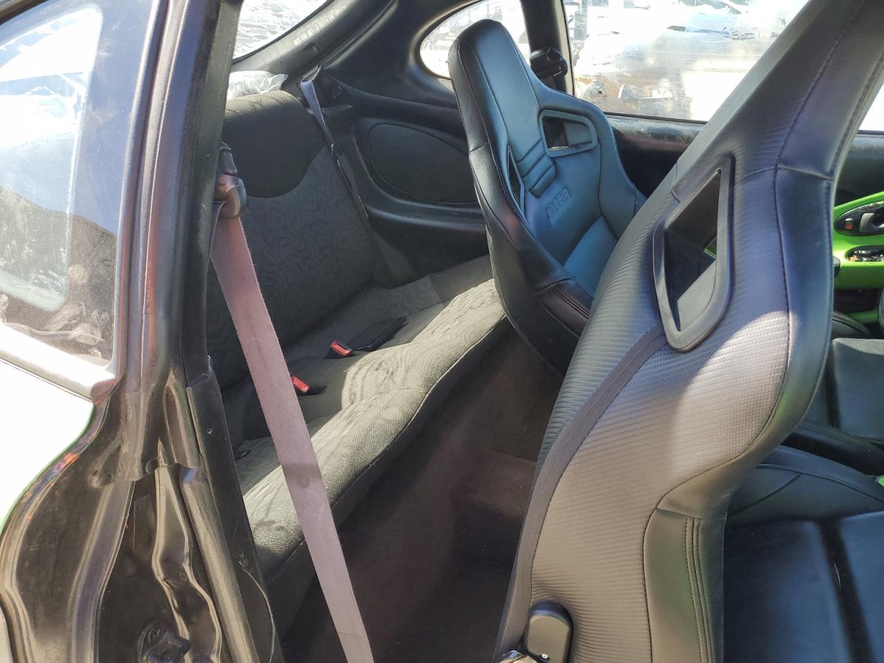 2001 Hyundai Tiburon Green vin: KMHJG25F51U231104
