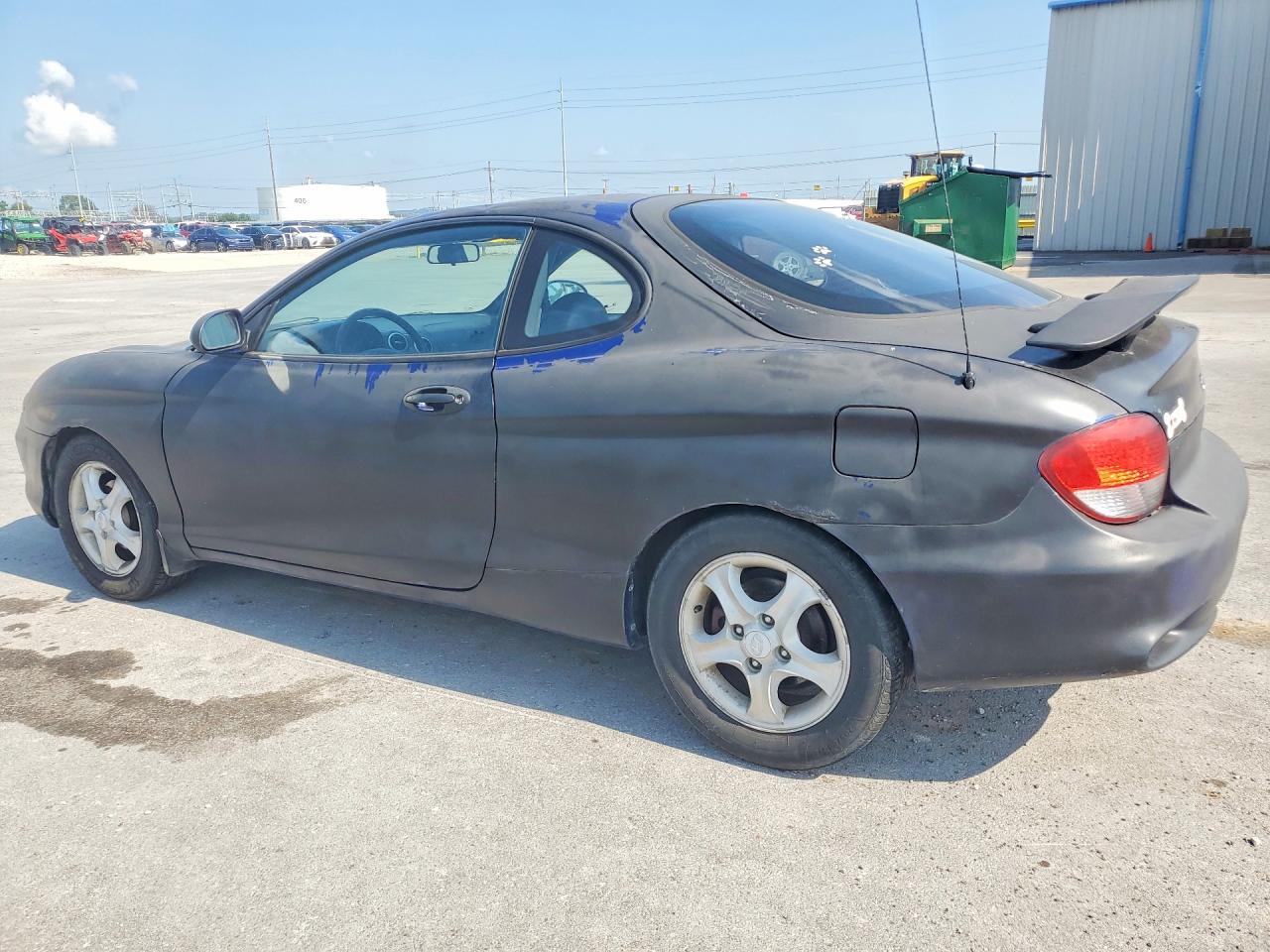 2000 Hyundai Tiburon Base Black vin: KMHJG35F6YU198209