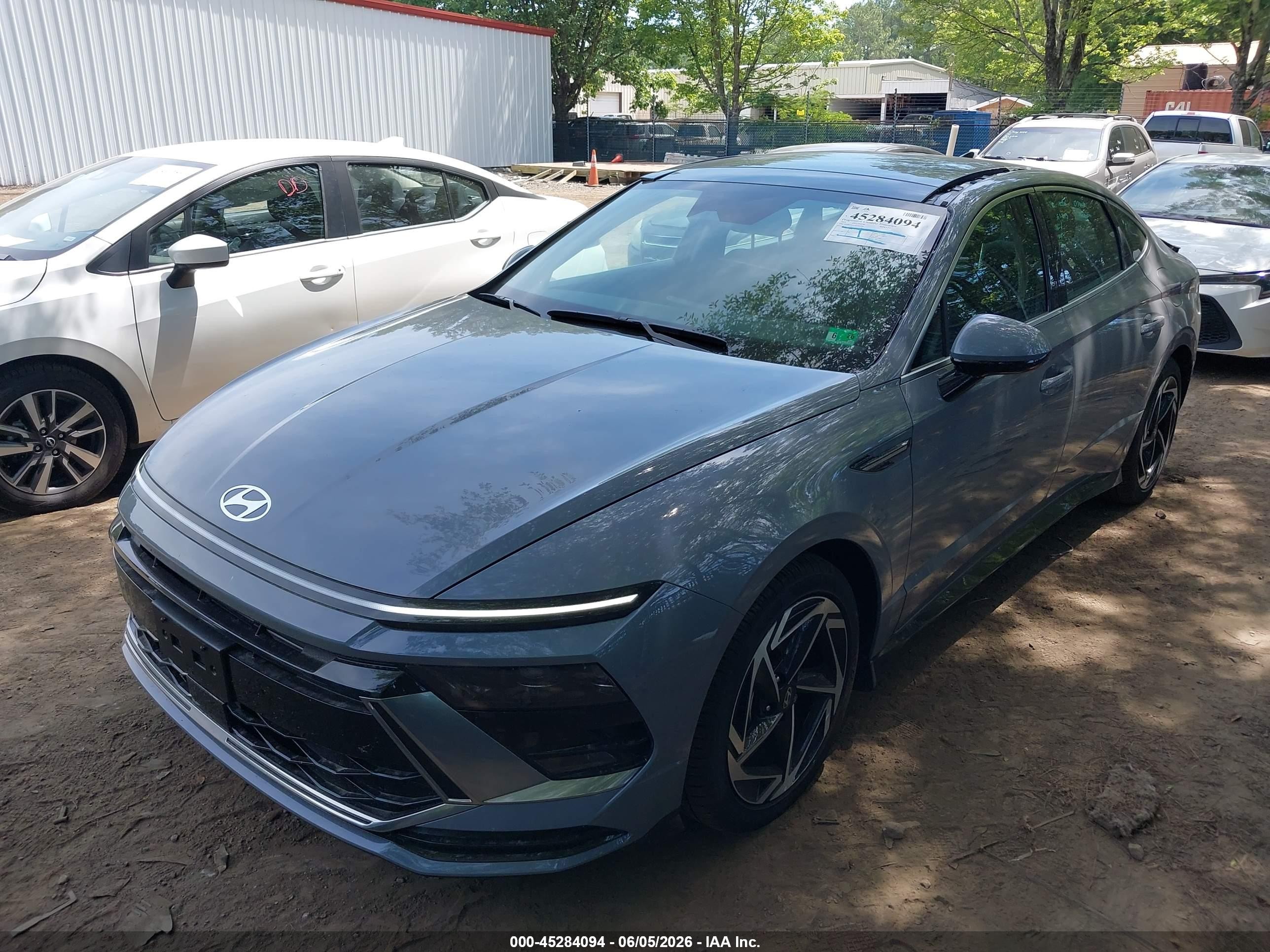 2025 Hyundai Sonata Sel Convenience Gray vin: KMHL14JA1SA501500