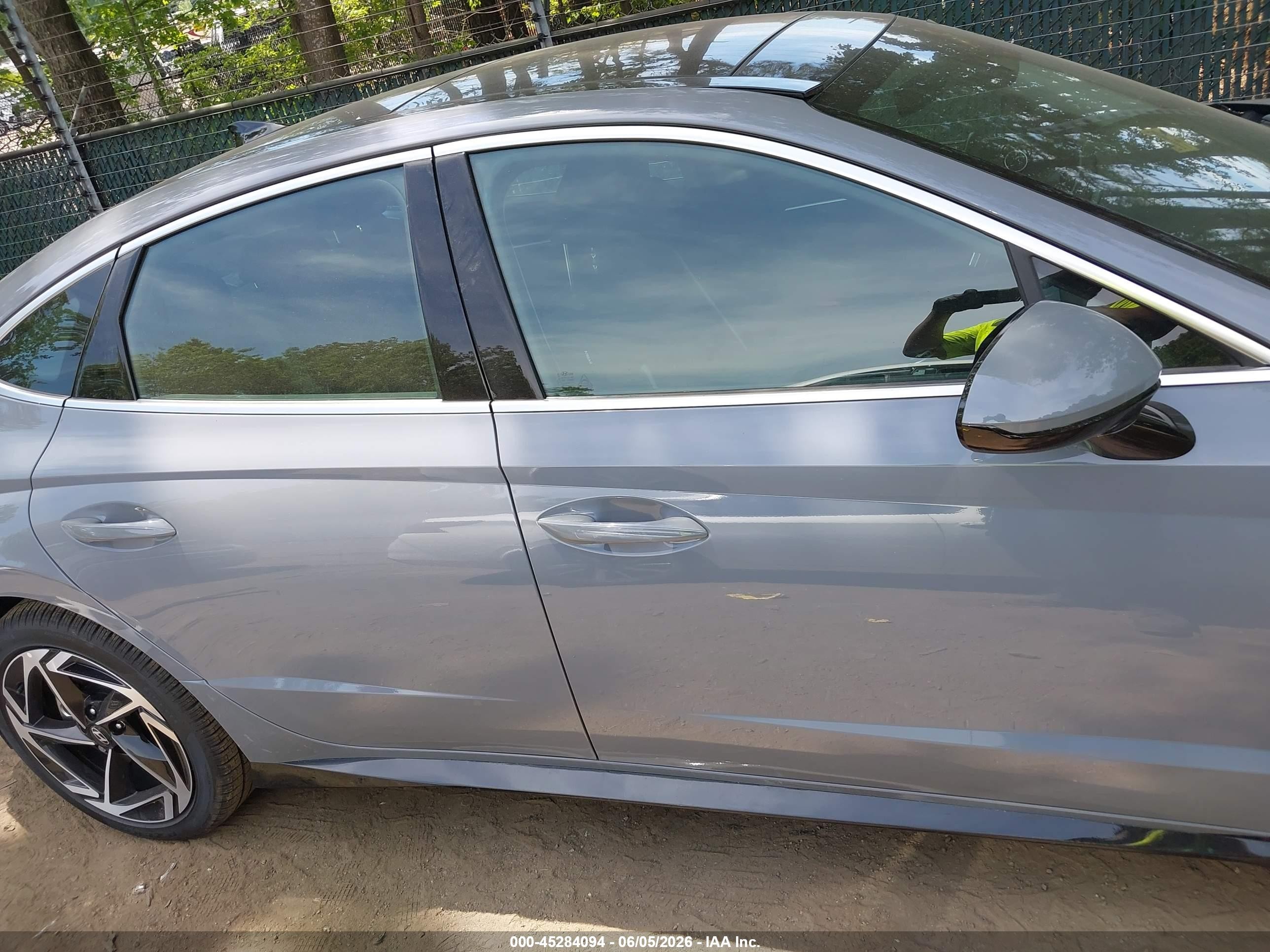 2025 Hyundai Sonata Sel Convenience Gray vin: KMHL14JA1SA501500