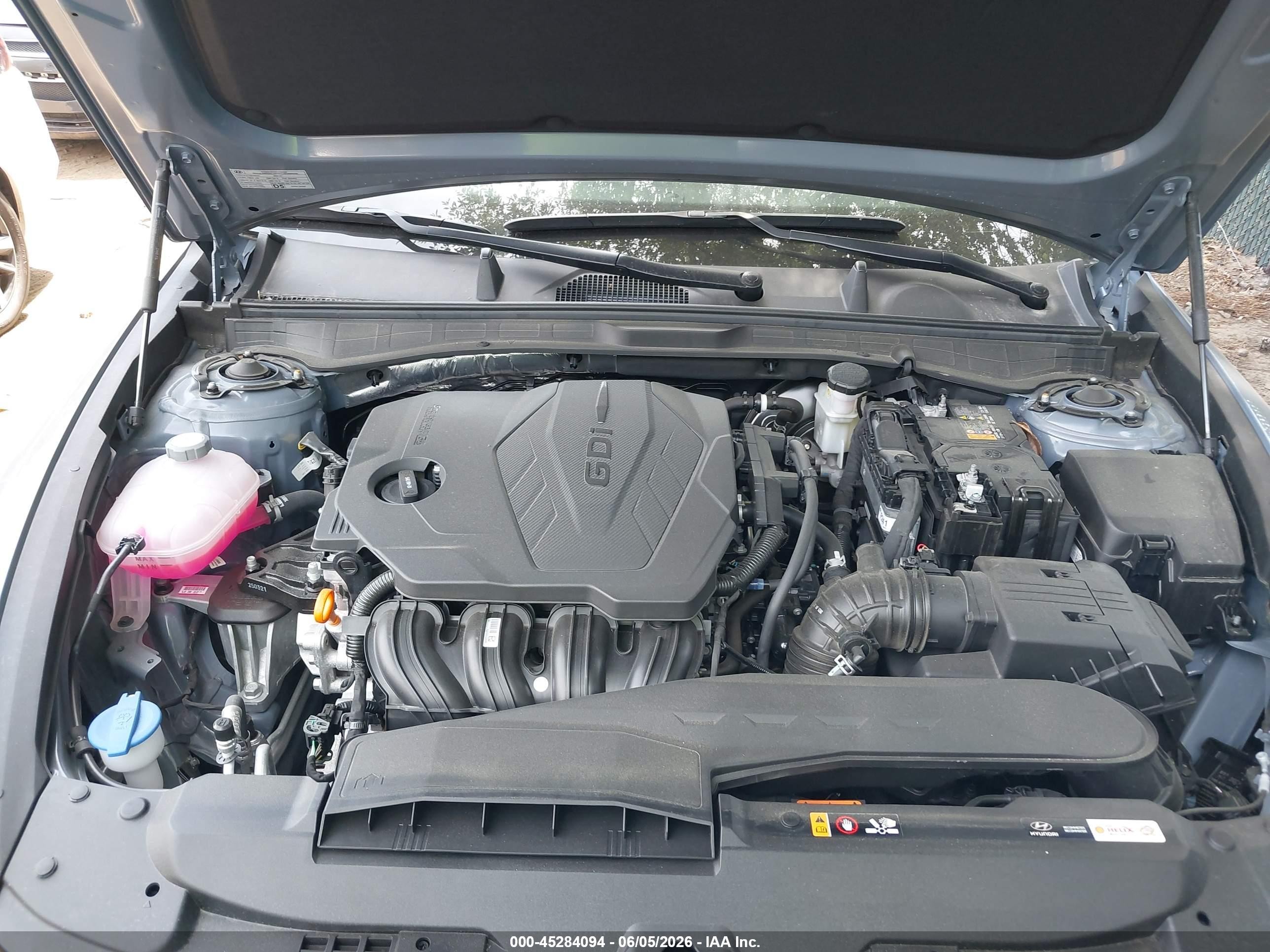 2025 Hyundai Sonata Sel Convenience Gray vin: KMHL14JA1SA501500