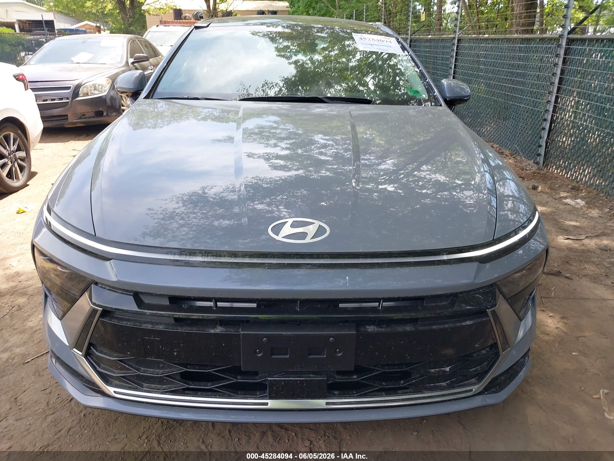 2025 Hyundai Sonata Sel Convenience Gray vin: KMHL14JA1SA501500
