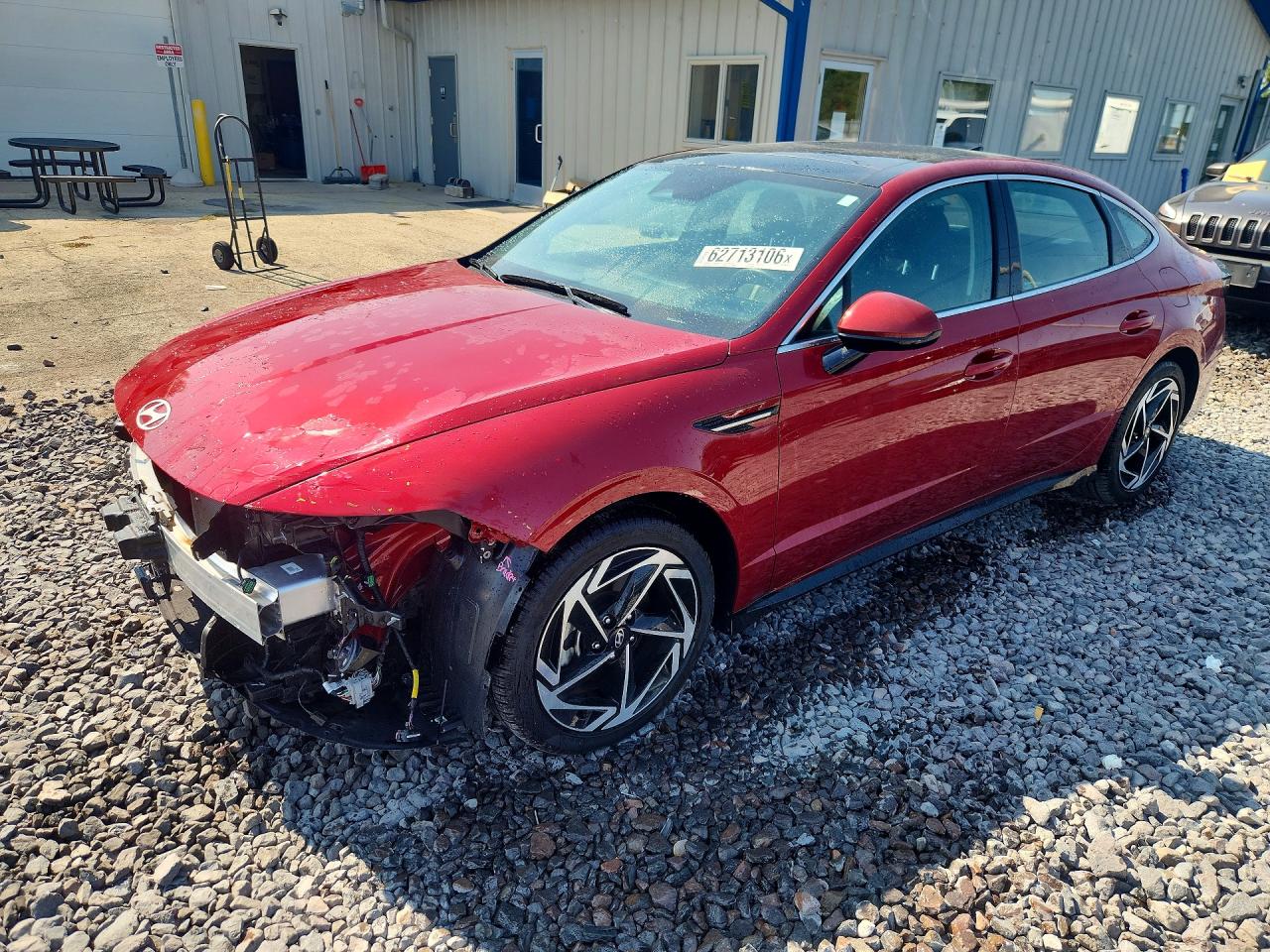 2025 Hyundai Sonata Sel Red vin: KMHL14JA1SA501903