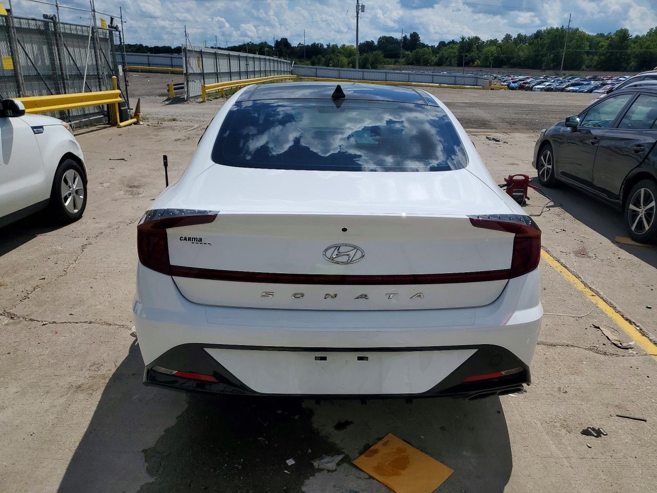 2023 Hyundai Sonata Sel White vin: KMHL14JA5PA260192