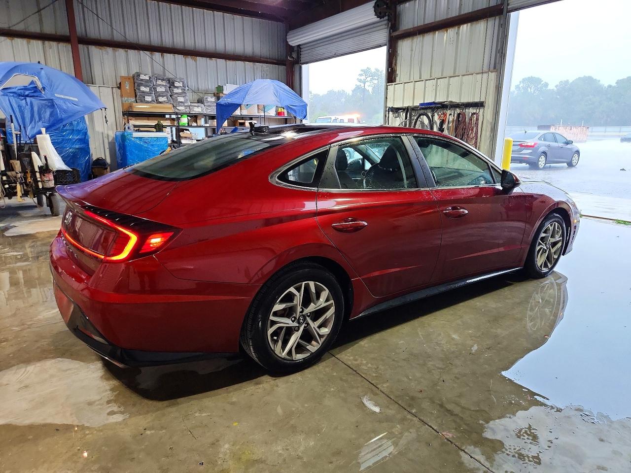 2023 Hyundai Sonata Sel Красный vin: KMHL14JA5PA288056