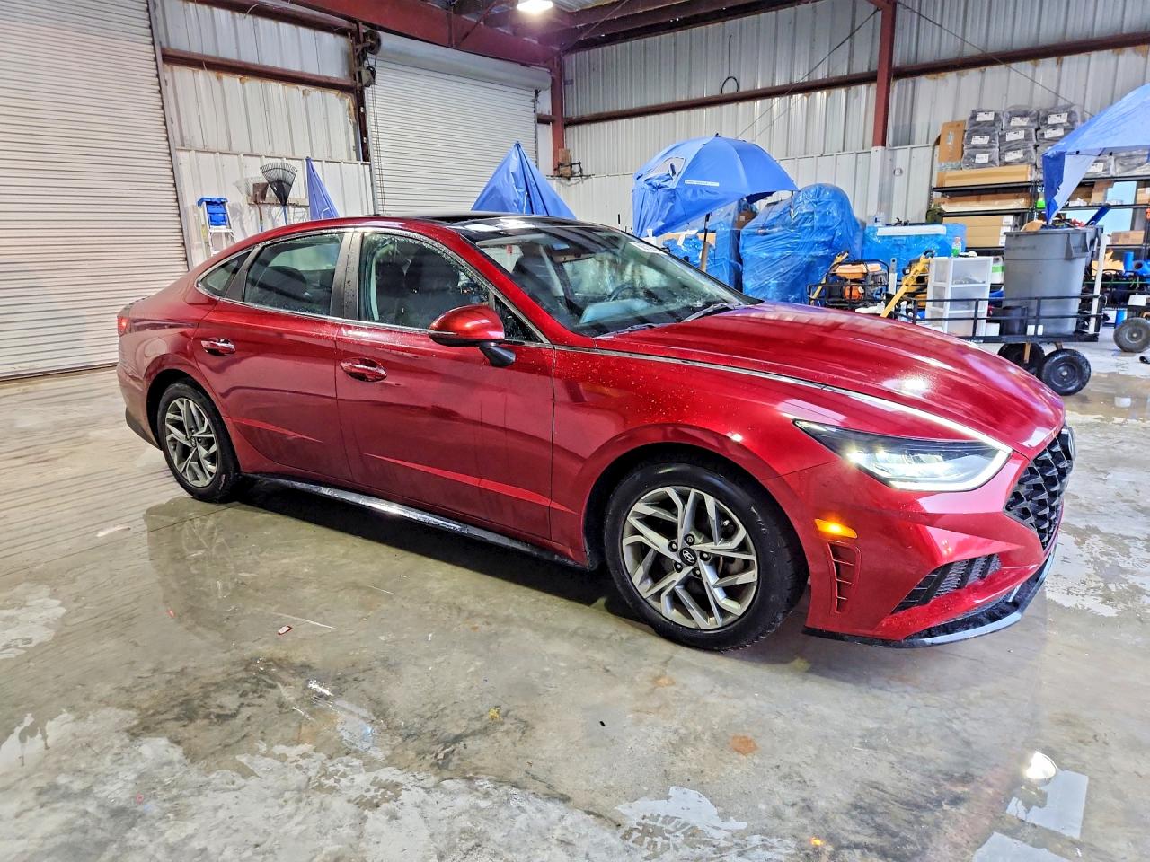 2023 Hyundai Sonata Sel Красный vin: KMHL14JA5PA288056