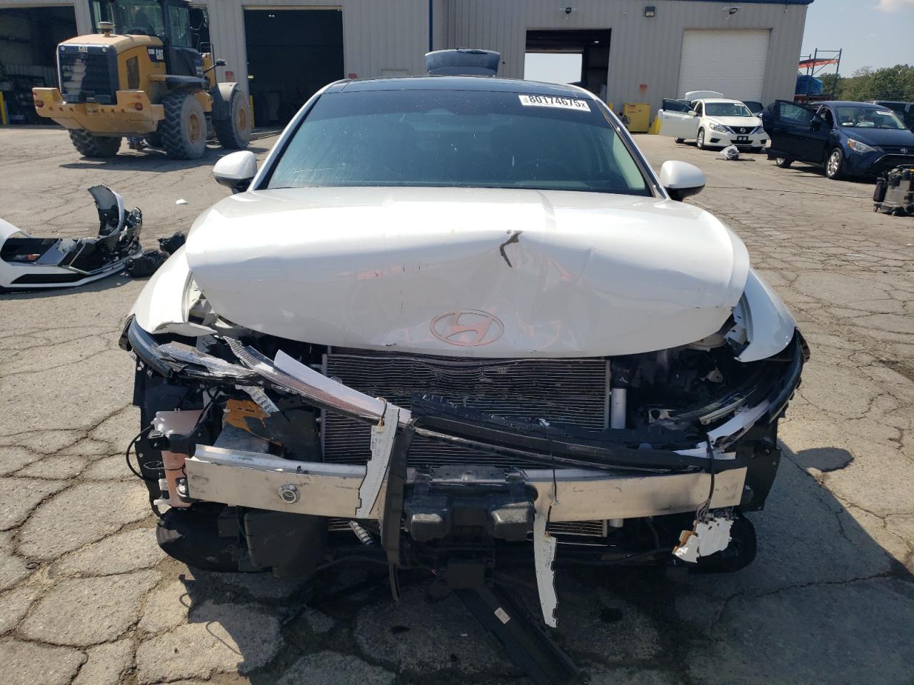2025 Hyundai Sonata Sel Белый vin: KMHL14JA6SA489781