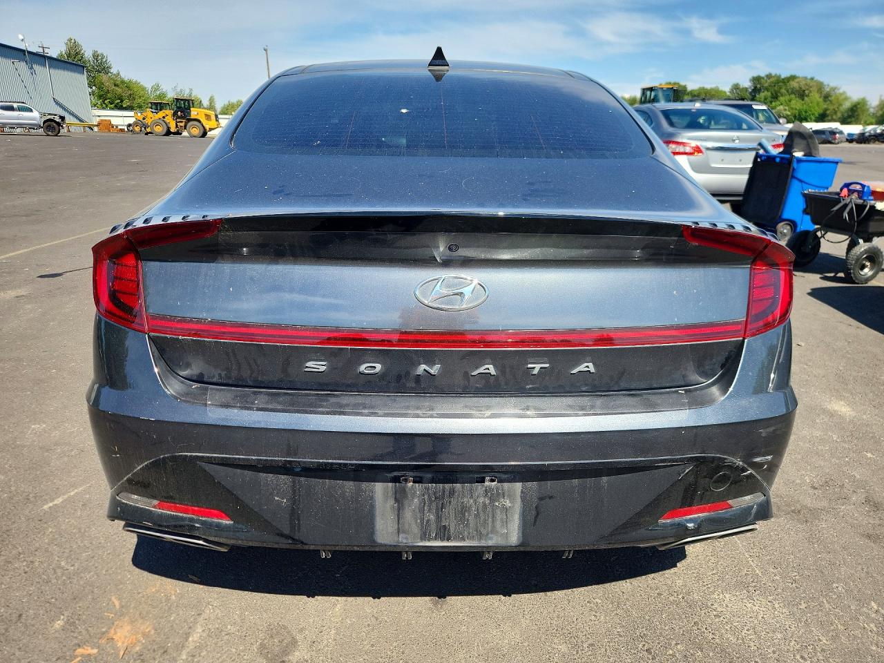 2022 Hyundai Sonata N Line Gray vin: KMHL14JC8NA224883