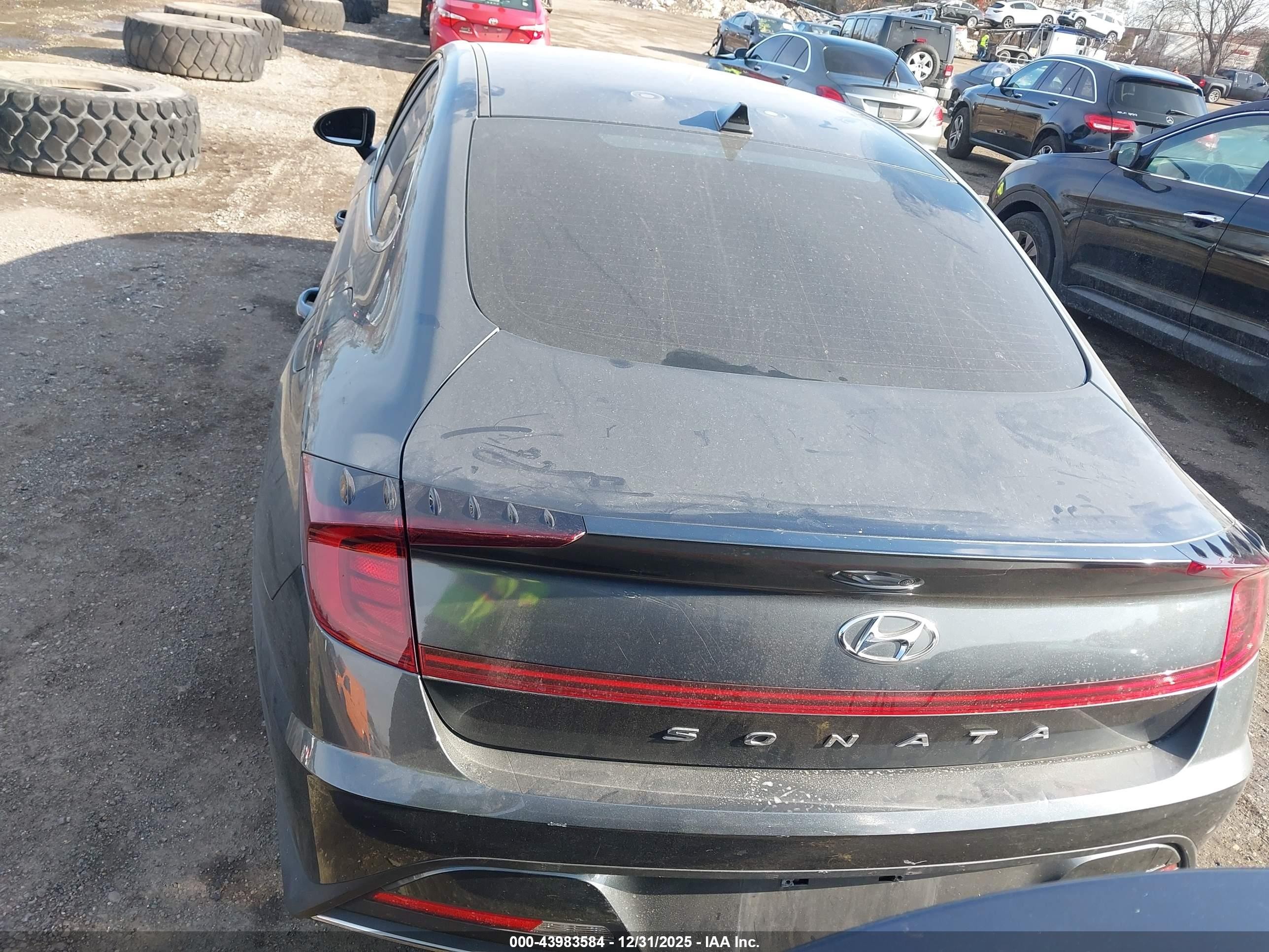 2023 Hyundai Sonata Se Gray vin: KMHL24JA0PA249341