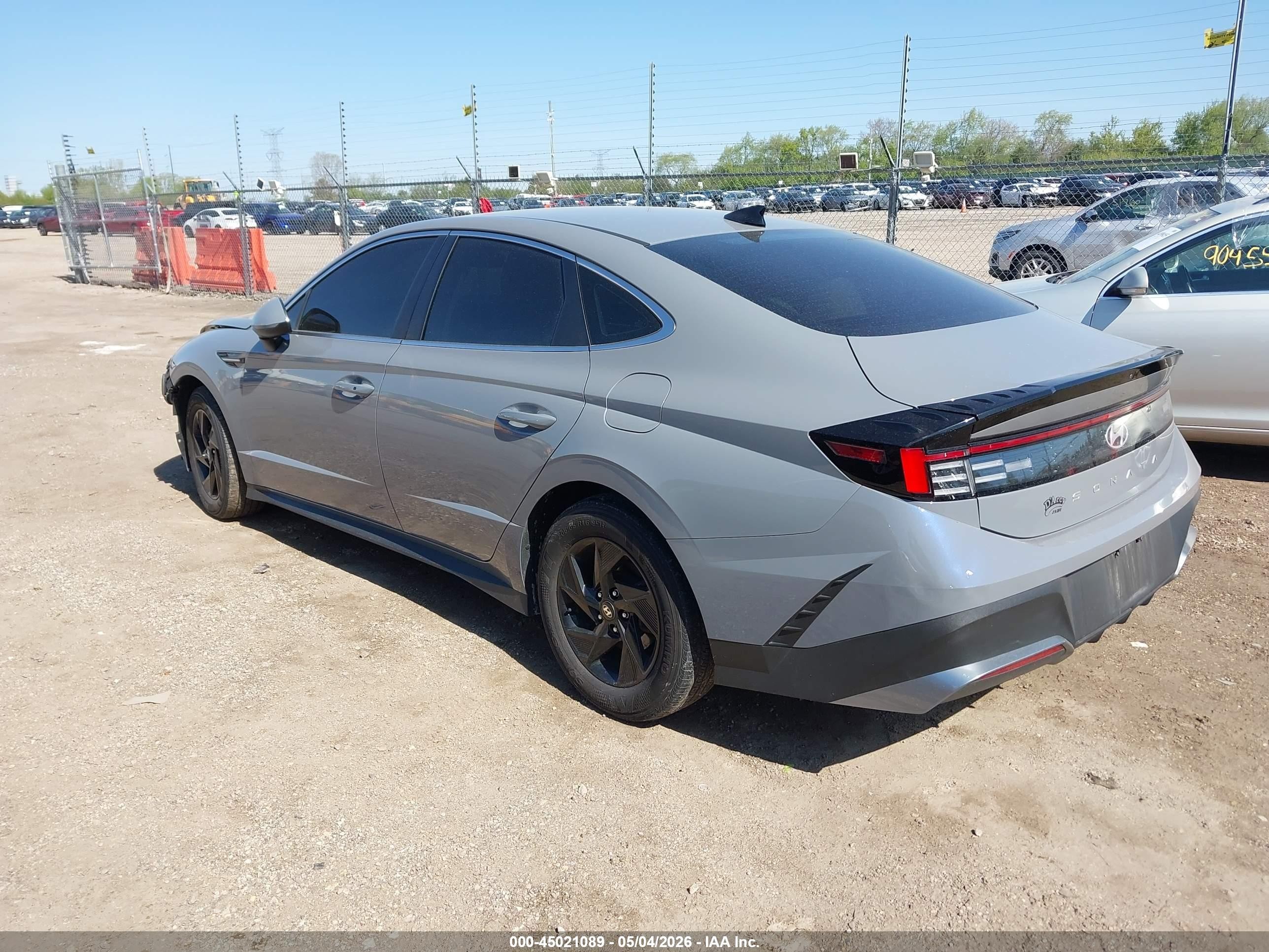 2025 Hyundai Sonata Se Серый vin: KMHL24JA0SA432683