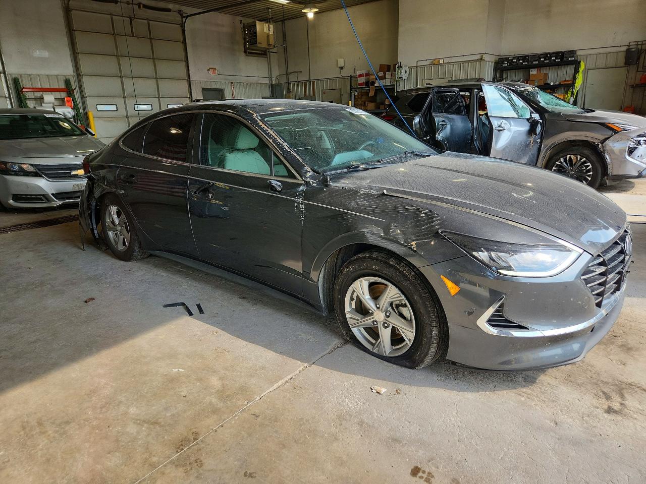 2022 Hyundai Sonata Se Charcoal vin: KMHL24JA2NA223384