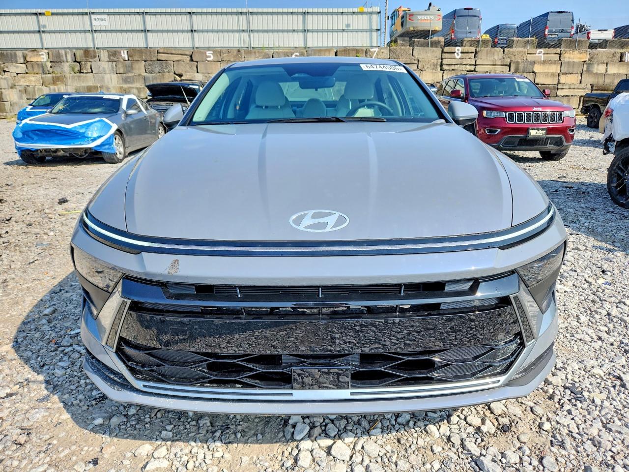 2025 Hyundai Sonata Se Gray vin: KMHL24JA3SA492537