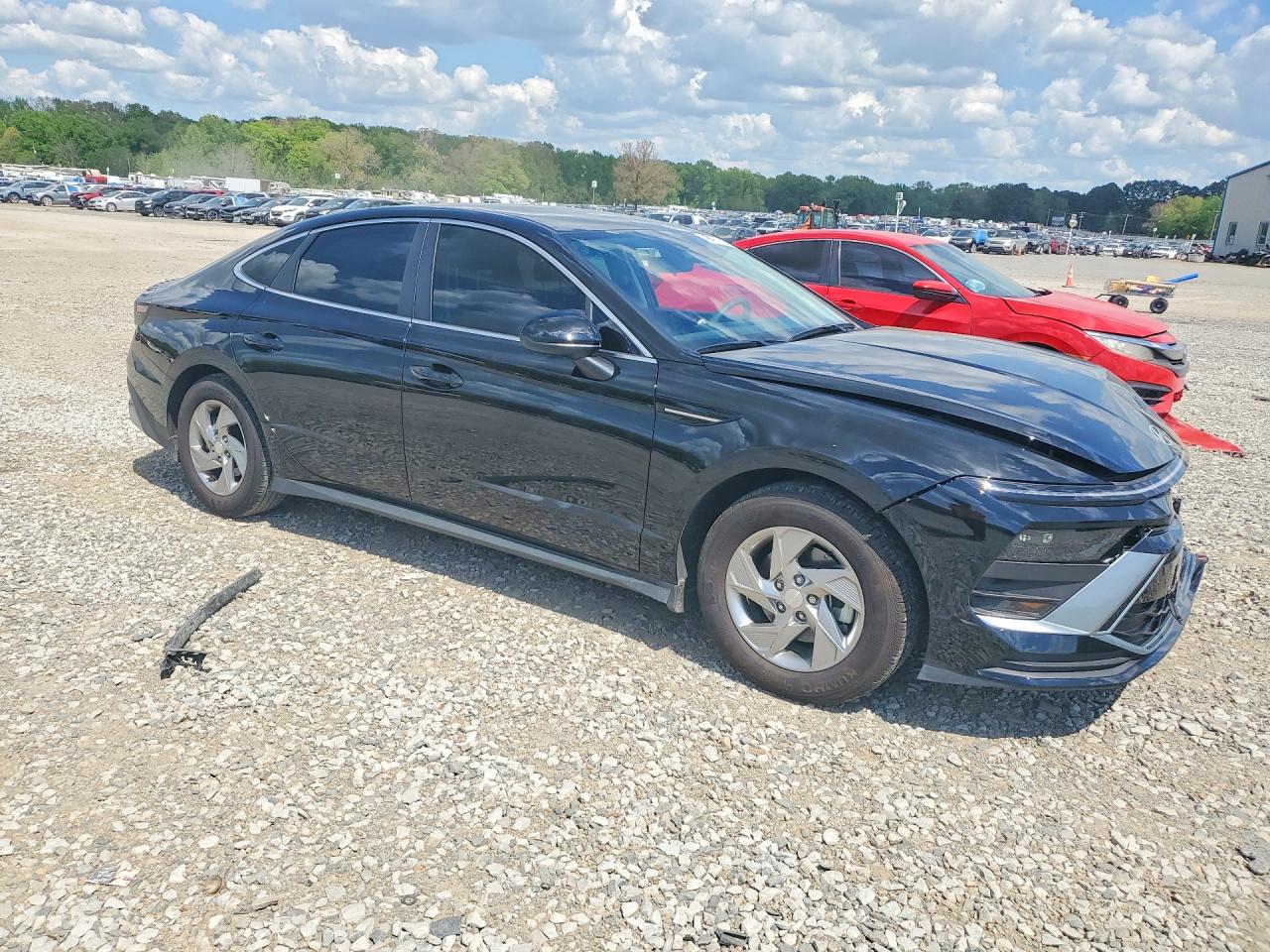 2025 Hyundai Sonata Se Черный vin: KMHL24JA4SA504789