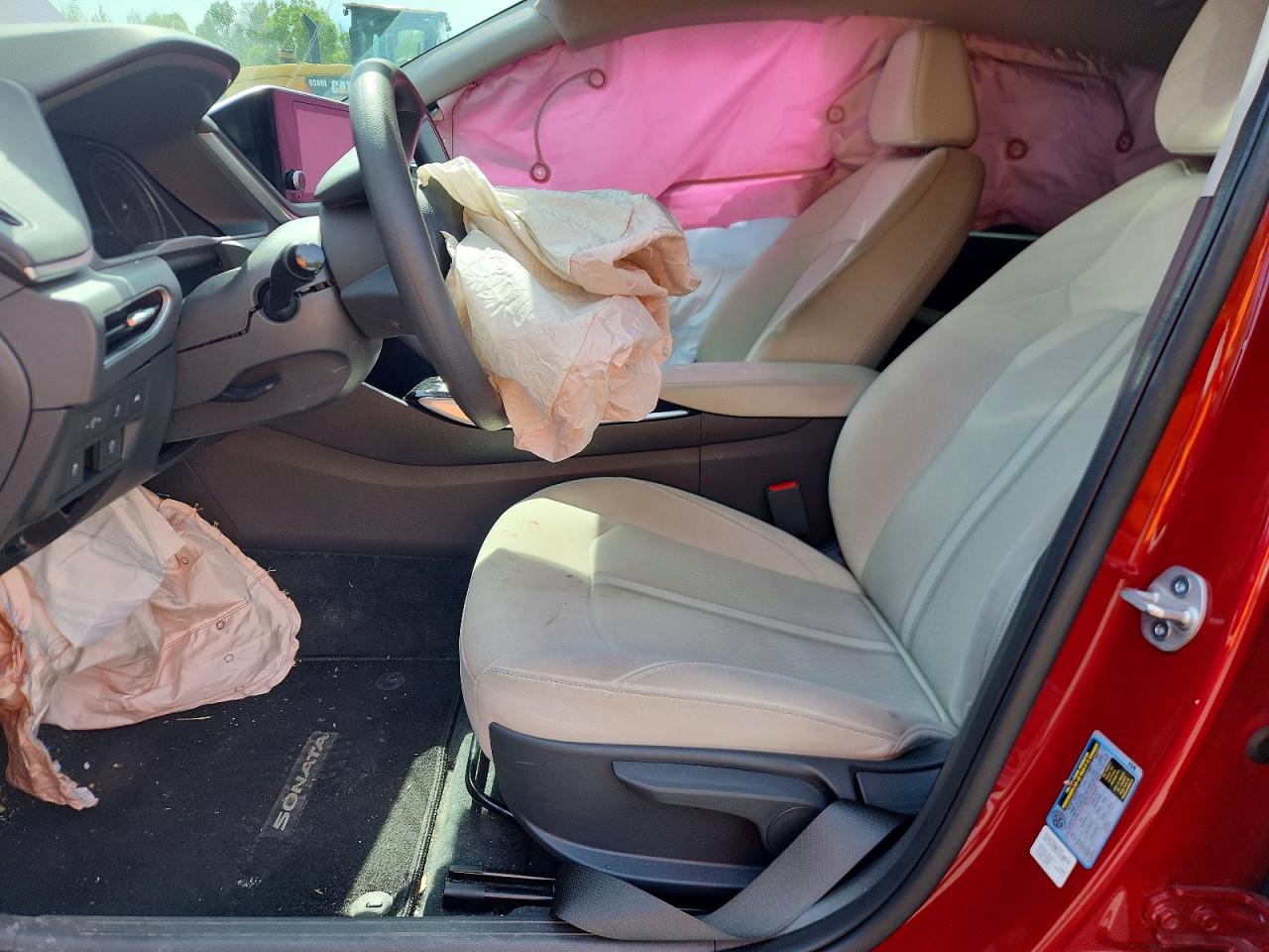 2023 Hyundai Sonata Se Red vin: KMHL24JA5PA319478