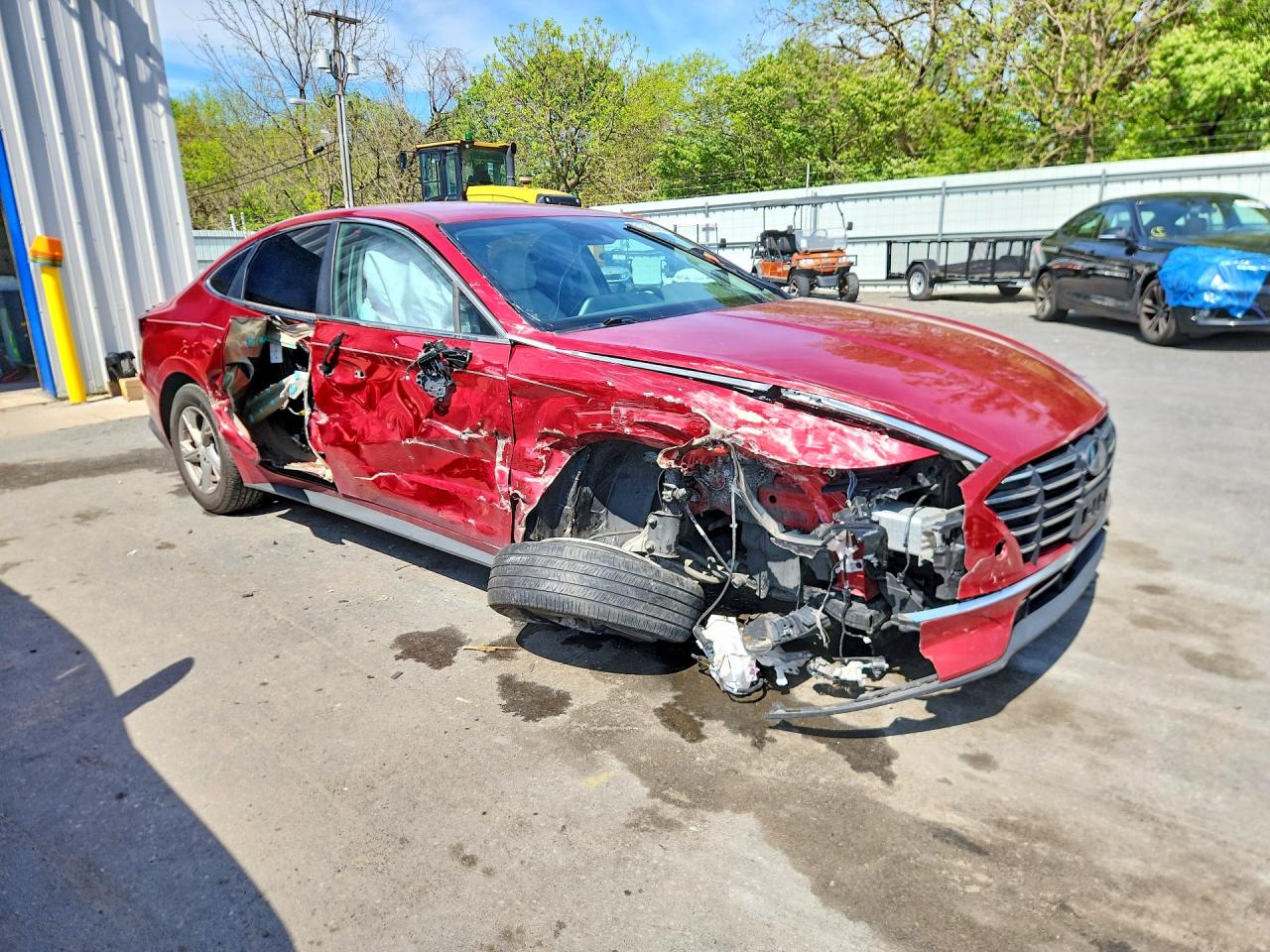 2023 Hyundai Sonata Se Red vin: KMHL24JA5PA319478