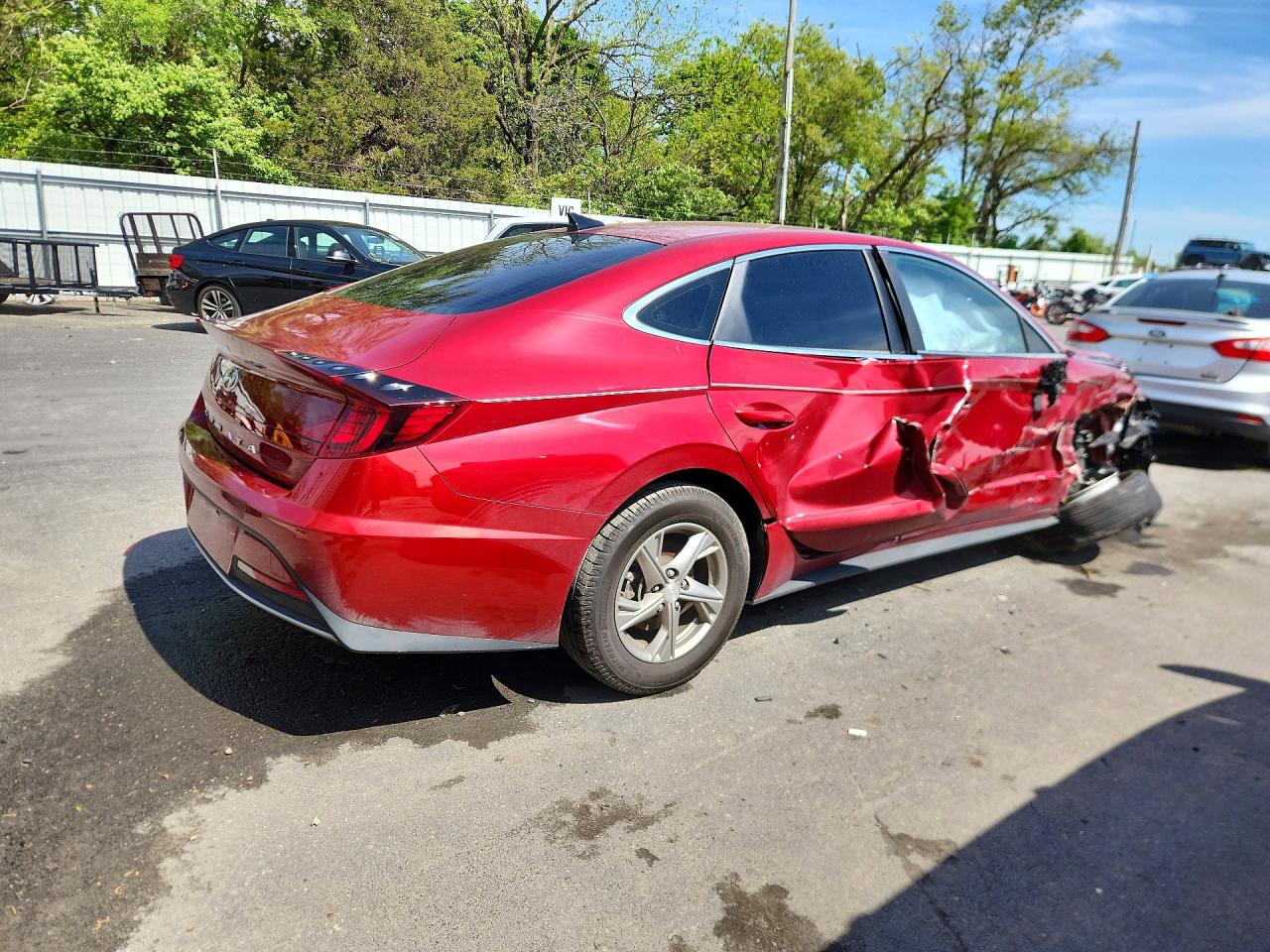 2023 Hyundai Sonata Se Red vin: KMHL24JA5PA319478