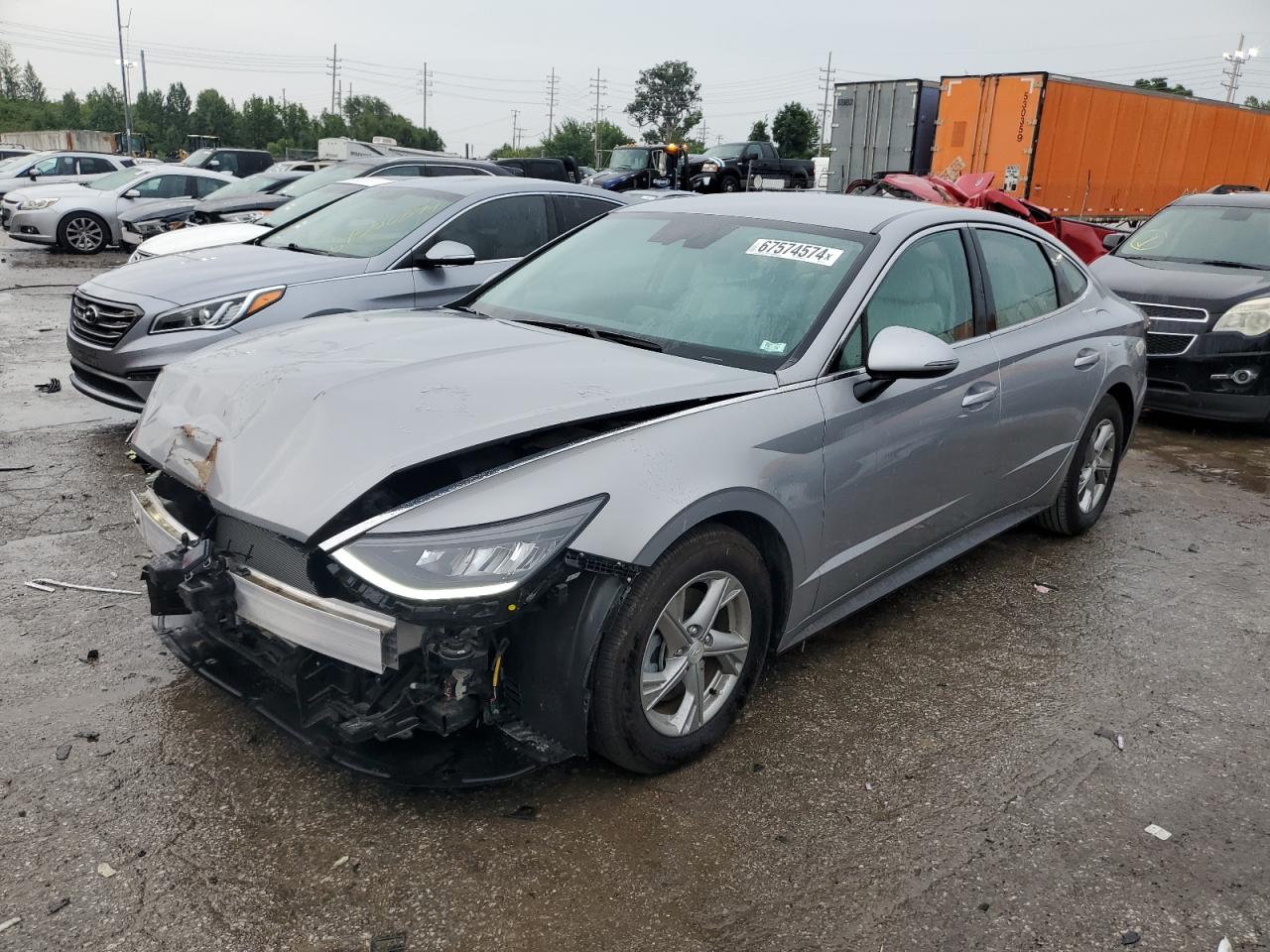 2023 Hyundai Sonata Se Silver vin: KMHL24JAXPA261156