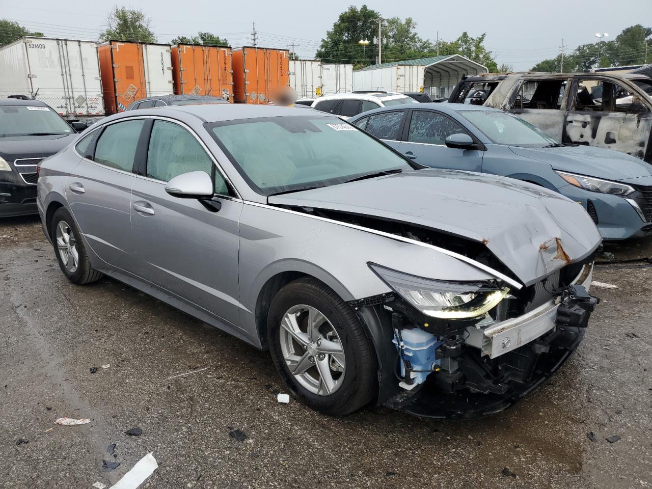 2023 Hyundai Sonata Se Серебряный vin: KMHL24JAXPA261156