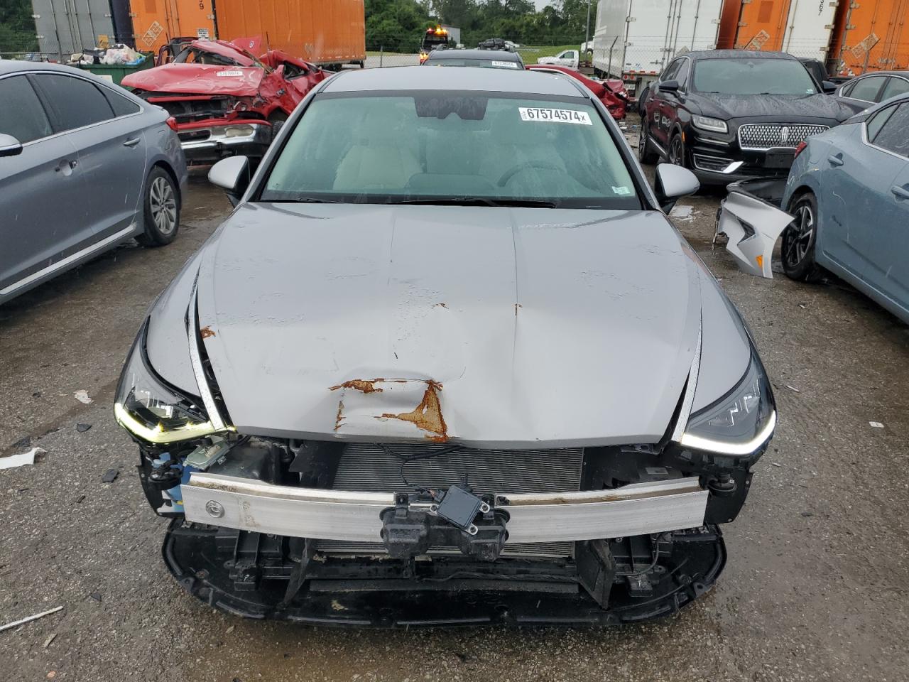 2023 Hyundai Sonata Se Серебряный vin: KMHL24JAXPA261156