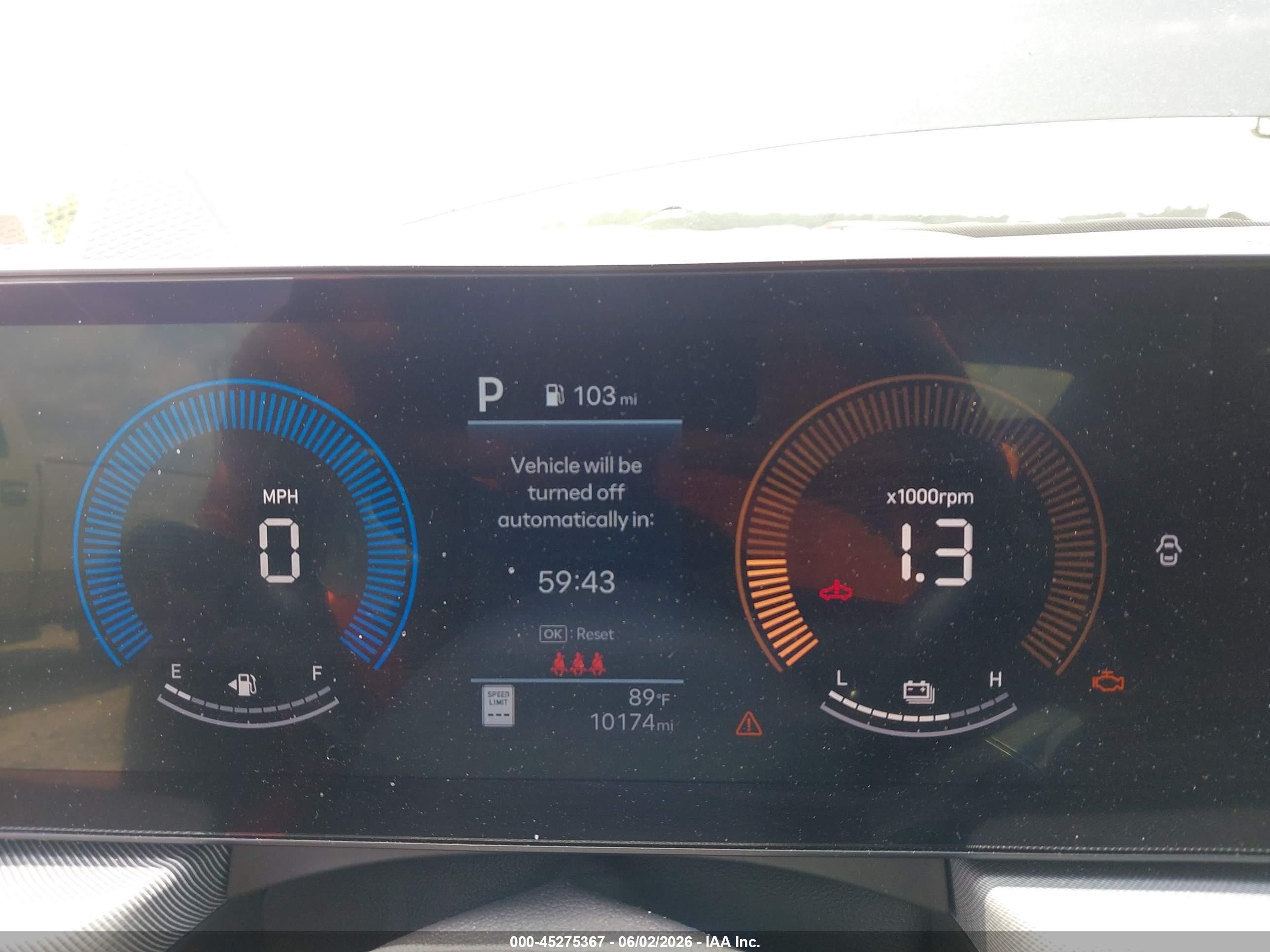 2026 Hyundai Sonata Hybrid Blue Gray vin: KMHL24JJ2TA145654