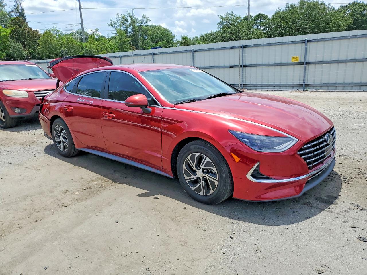 2023 Hyundai Sonata Hybrid Blue Red vin: KMHL24JJ9PA073793