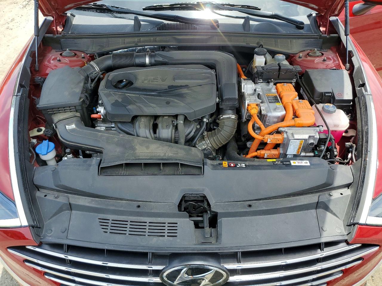 2023 Hyundai Sonata Hybrid Blue Red vin: KMHL24JJ9PA073793