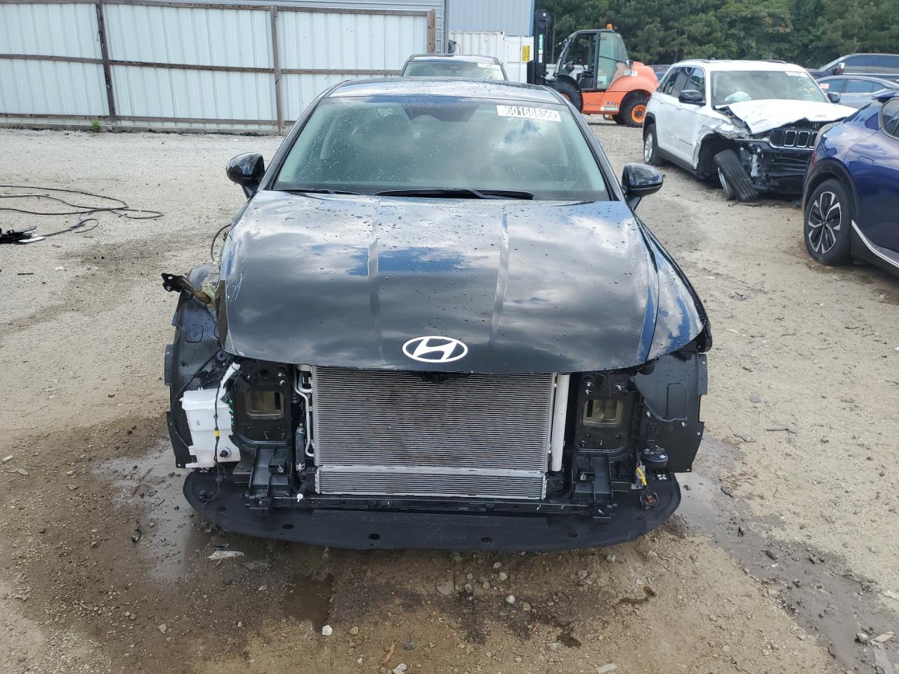 2026 Hyundai Sonata Hybrid Blue Black vin: KMHL24JJXTA162265 Damage: Front Bumper Reinforcement, Broken, Replacement Required
