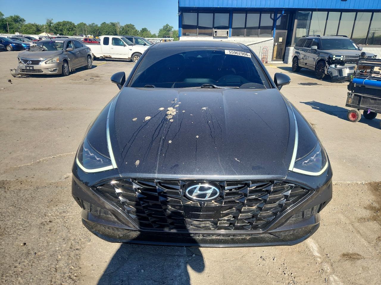 2022 Hyundai Sonata Limited Charcoal vin: KMHL34J20NA170013