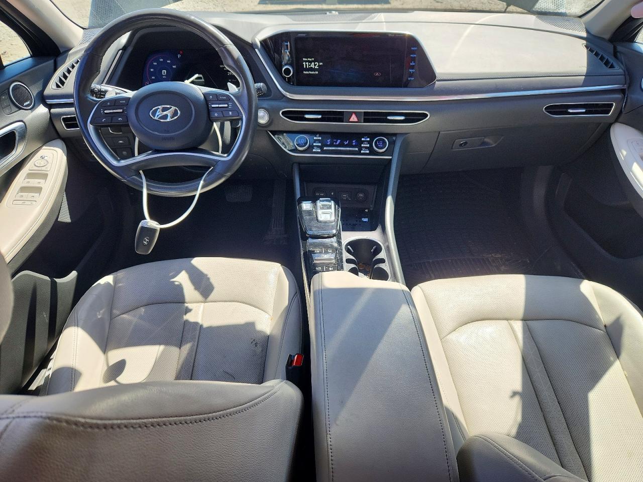 2022 Hyundai Sonata Limited Black vin: KMHL34J20NA231117
