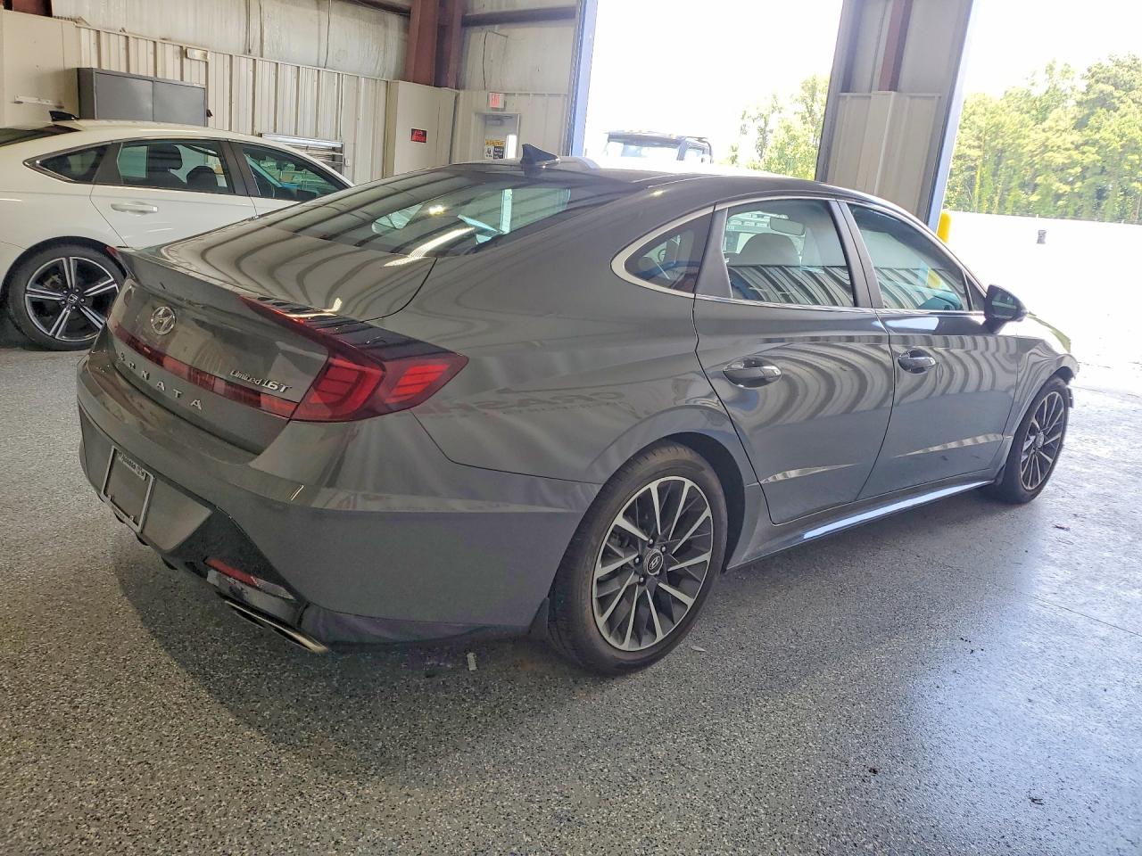 2022 Hyundai Sonata Limited Gray vin: KMHL34J21NA230767