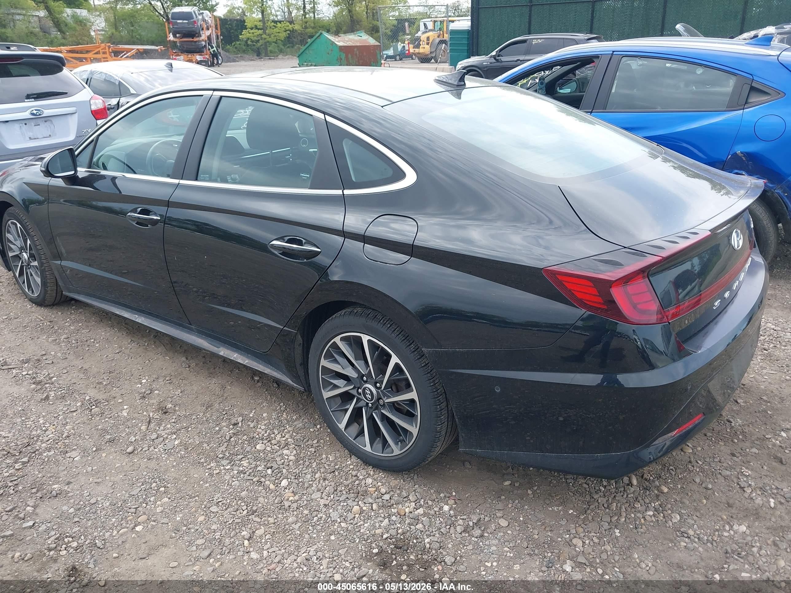 2023 Hyundai Sonata Limited Black vin: KMHL34J26PA257630