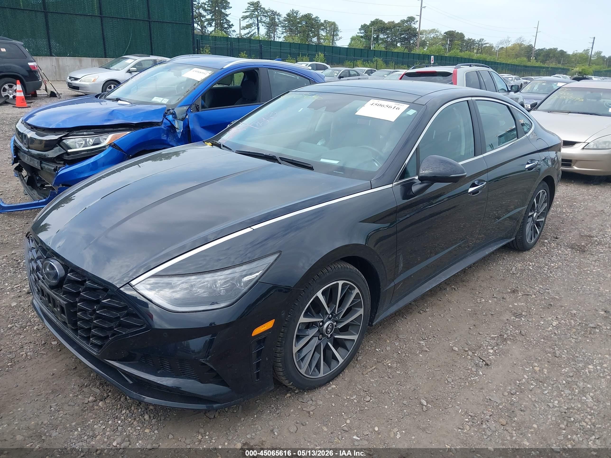 2023 Hyundai Sonata Limited Black vin: KMHL34J26PA257630