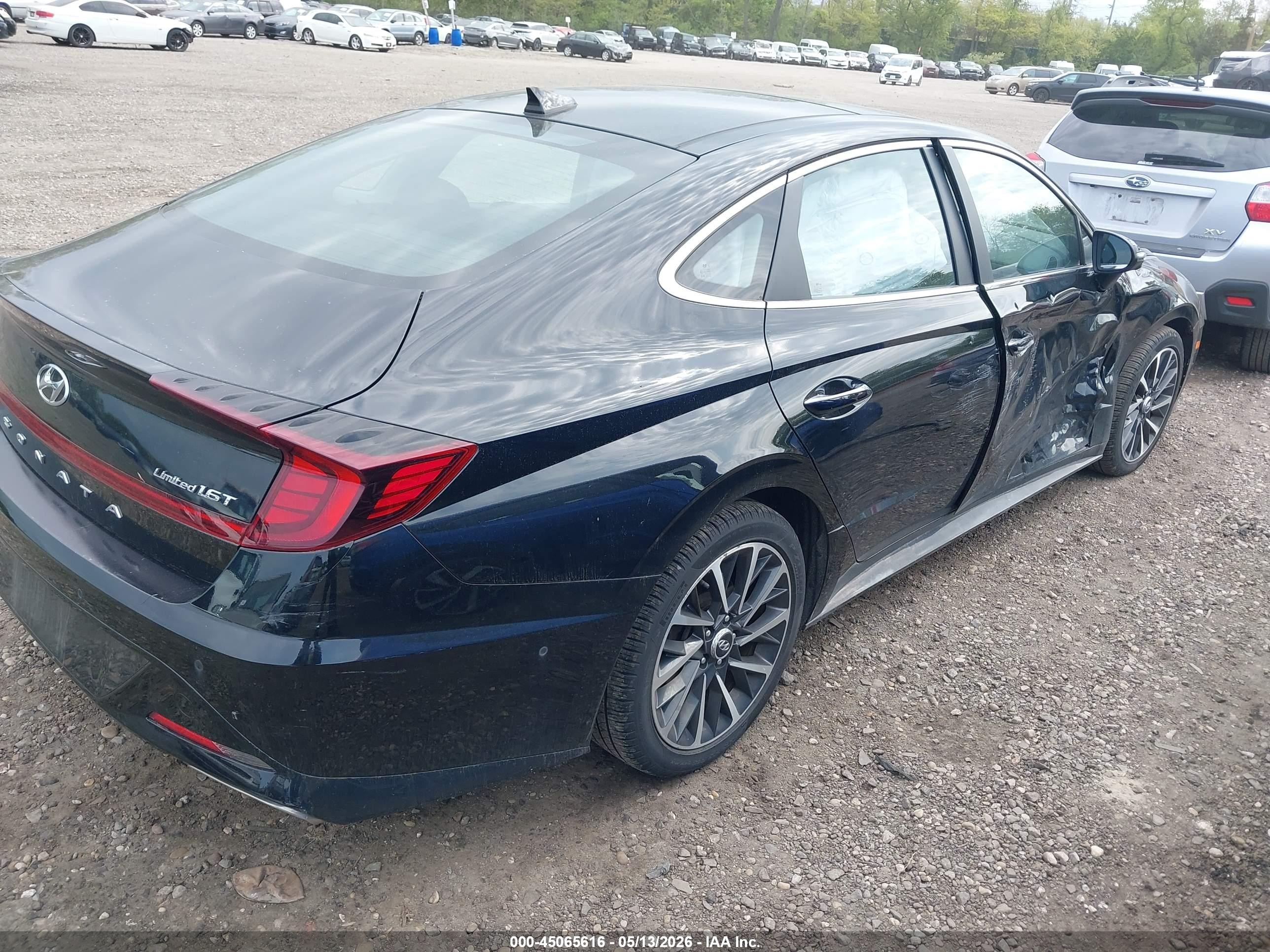 2023 Hyundai Sonata Limited Black vin: KMHL34J26PA257630