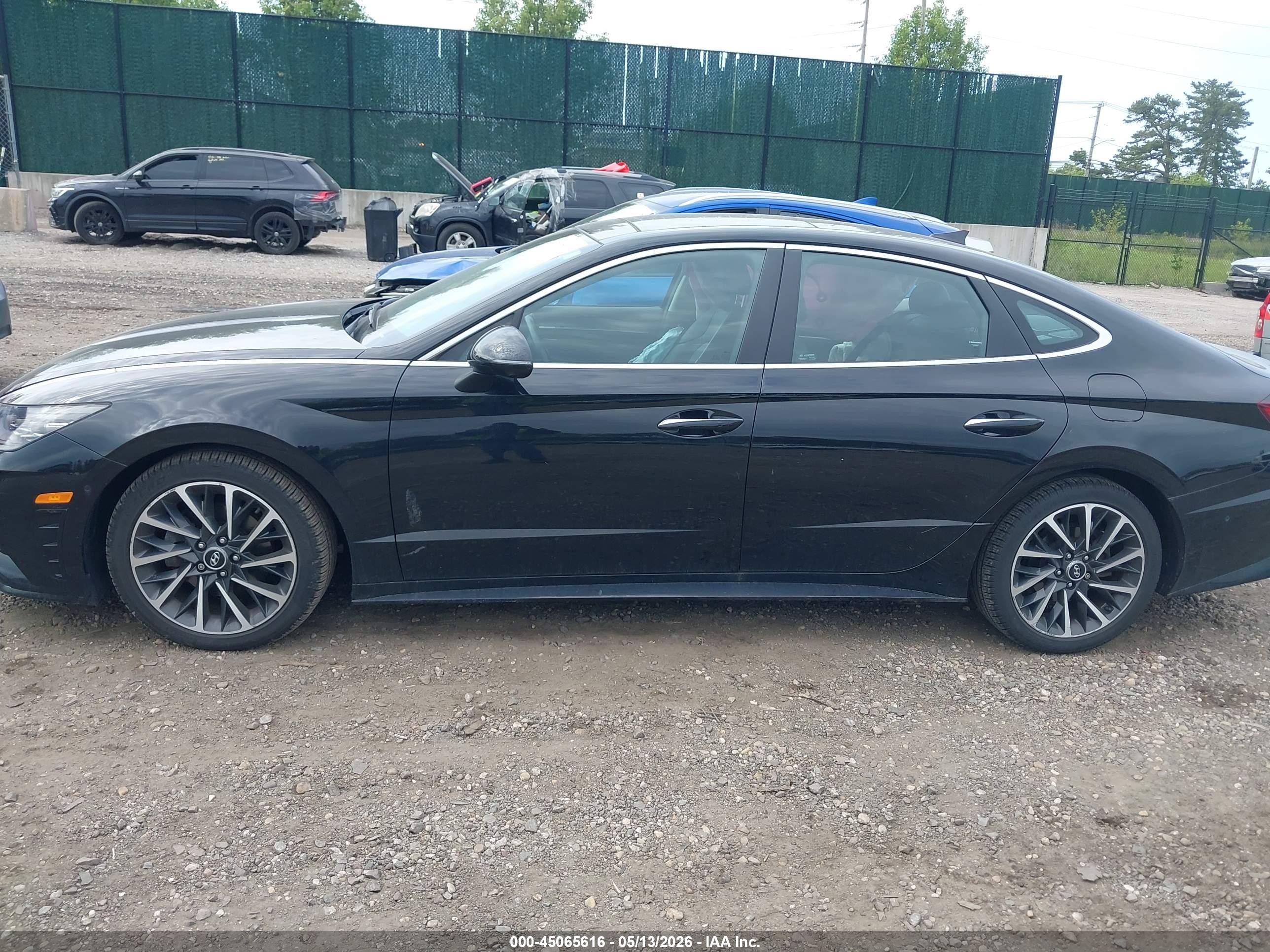 2023 Hyundai Sonata Limited Black vin: KMHL34J26PA257630
