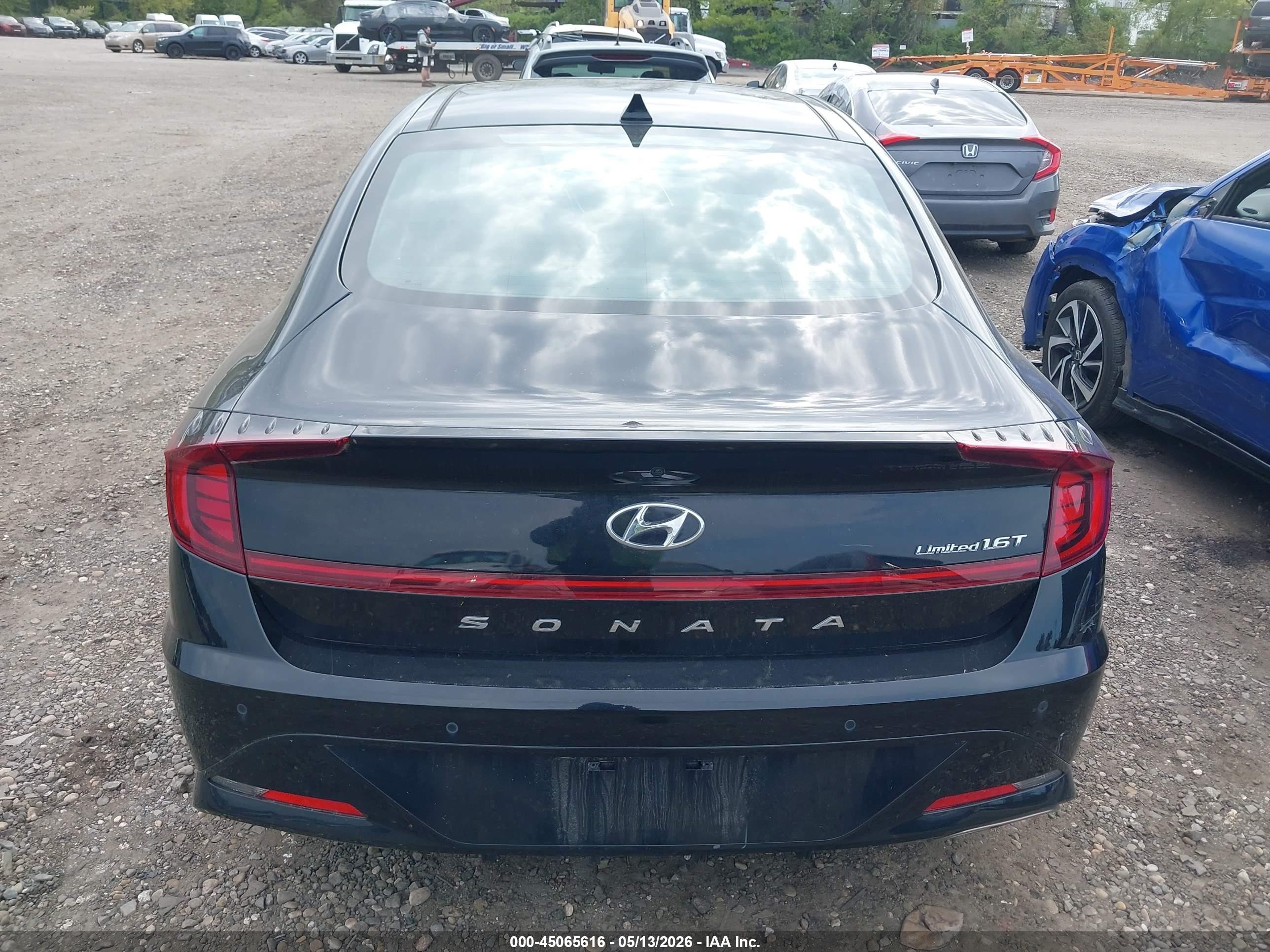 2023 Hyundai Sonata Limited Black vin: KMHL34J26PA257630
