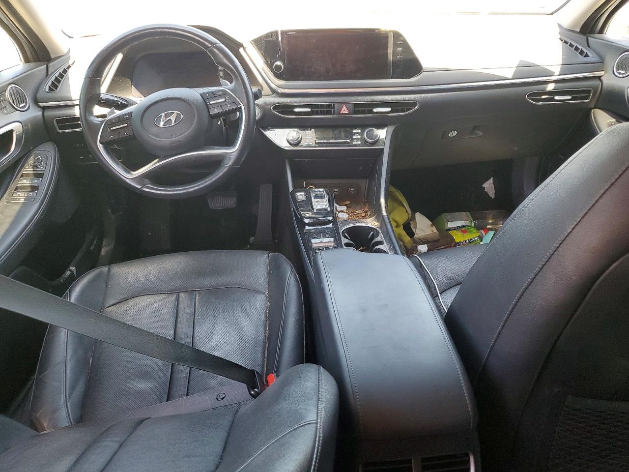 2021 Hyundai Sonata Limited Серебряный vin: KMHL34J27MA155880
