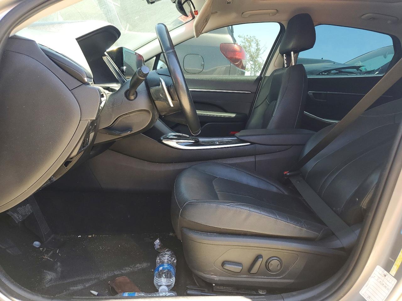 2021 Hyundai Sonata Limited Серебряный vin: KMHL34J27MA155880