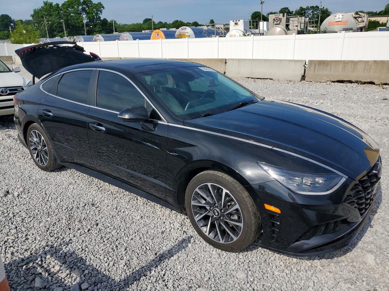2022 Hyundai Sonata Limited Black vin: KMHL34J27NA175970