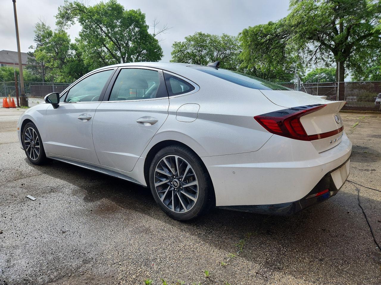 2023 Hyundai Sonata Limited White vin: KMHL34J27PA284366