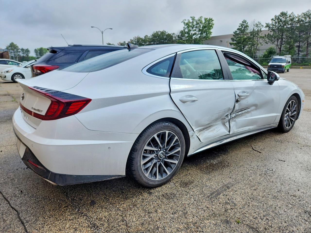 2023 Hyundai Sonata Limited White vin: KMHL34J27PA284366