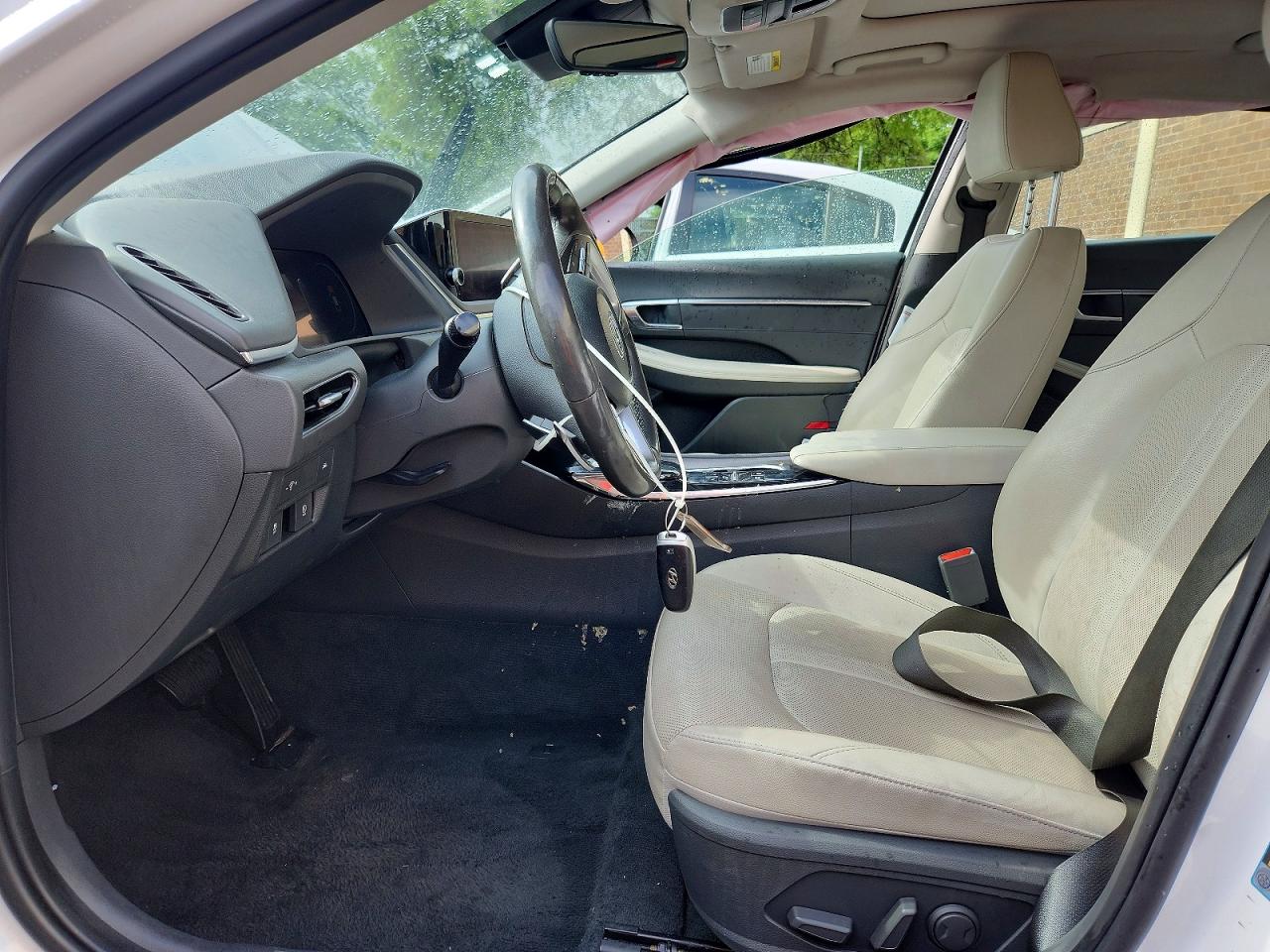 2023 Hyundai Sonata Limited White vin: KMHL34J27PA284366