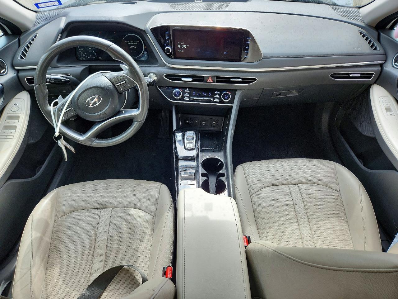 2023 Hyundai Sonata Limited White vin: KMHL34J27PA284366