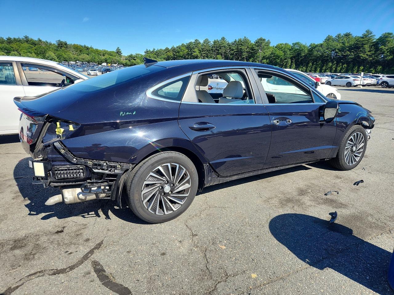 2023 Hyundai Sonata Hybrid Sel Black vin: KMHL34JJ1PA073672