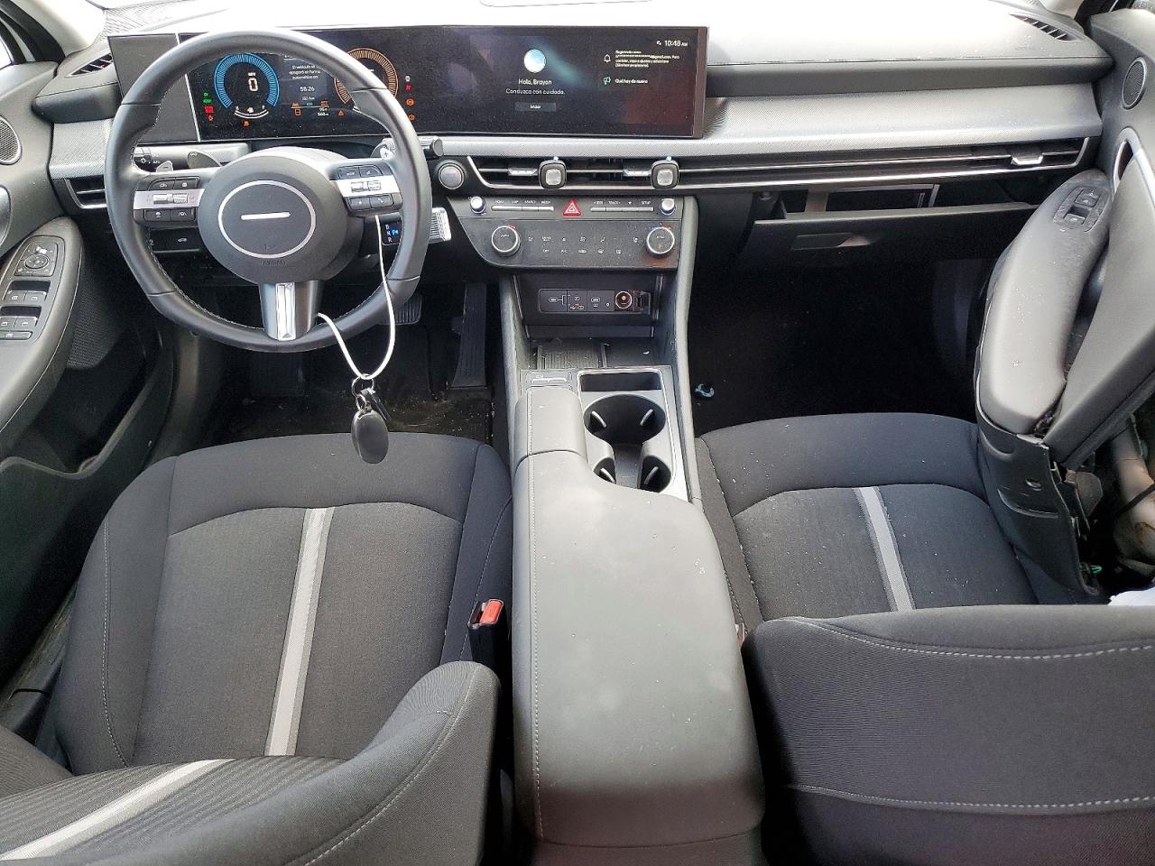 2025 Hyundai Sonata Hybrid Sel White vin: KMHL34JJ3SA110231