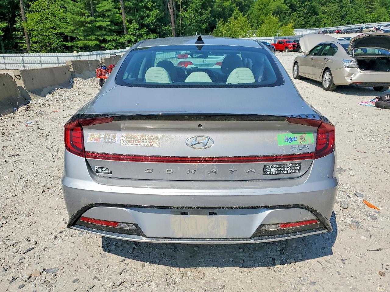 2023 Hyundai Sonata Hybrid Sel Silver vin: KMHL34JJ4PA055151
